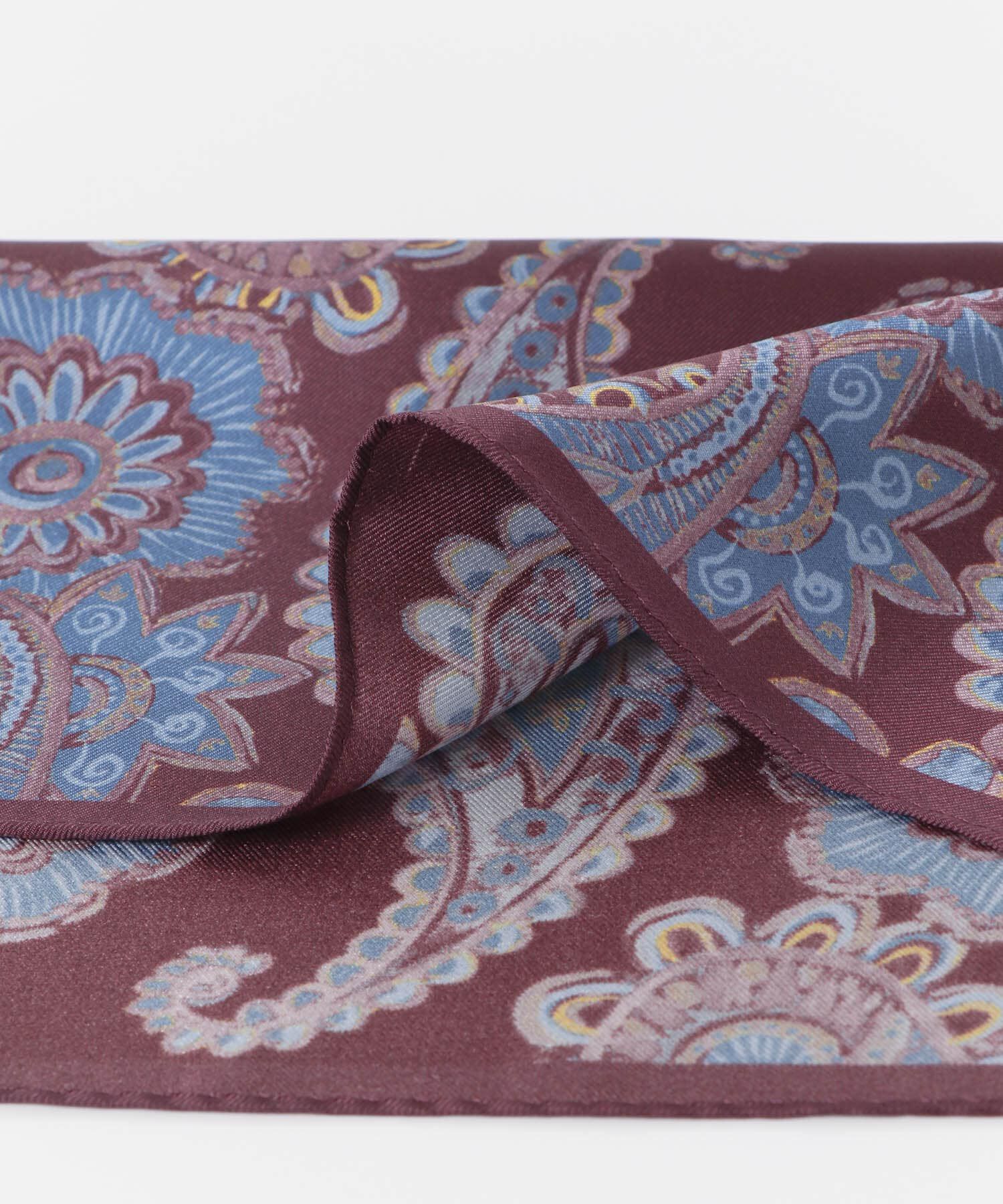 URBAN RESEARCH DOORS「LIFE STYLE TAILOR　シルクプリントチーフ1」|ハンカチ|