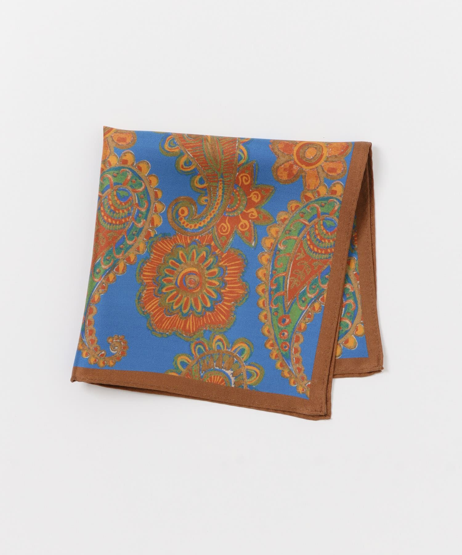 URBAN RESEARCH DOORS「LIFE STYLE TAILOR　シルクプリントチーフ1」|ハンカチ|