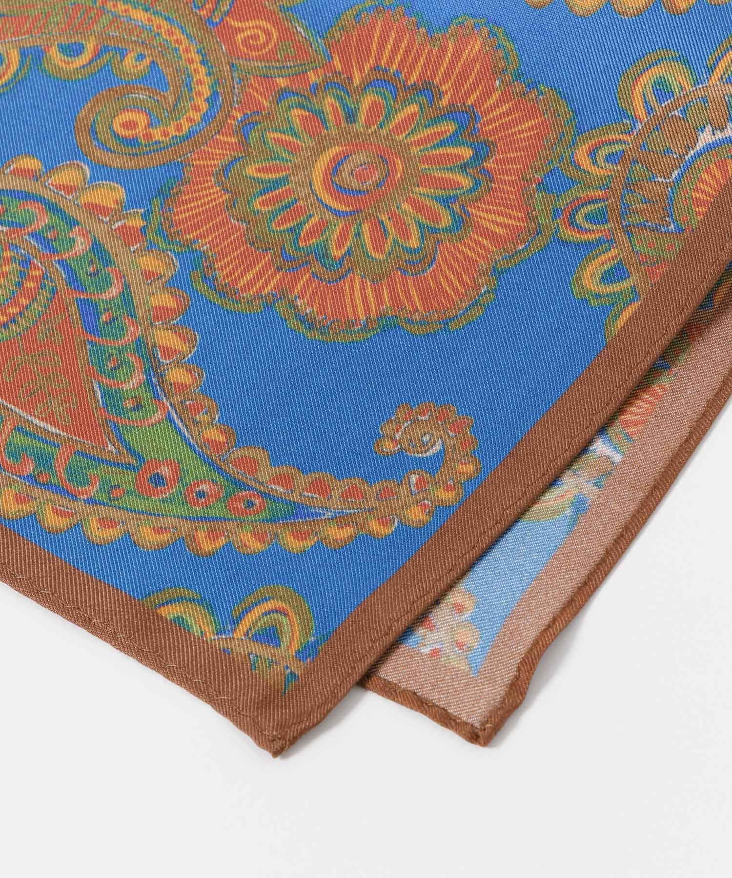 URBAN RESEARCH DOORS「LIFE STYLE TAILOR　シルクプリントチーフ1」|ハンカチ|