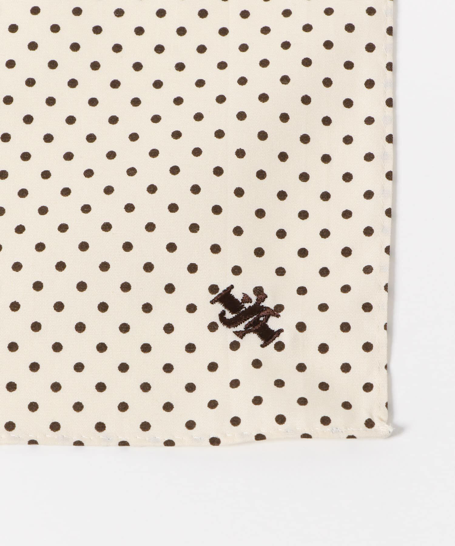 URBAN RESEARCH DOORS「LIFE STYLE TAILOR　ドット柄コットンハンカチ」|ハンカチ|