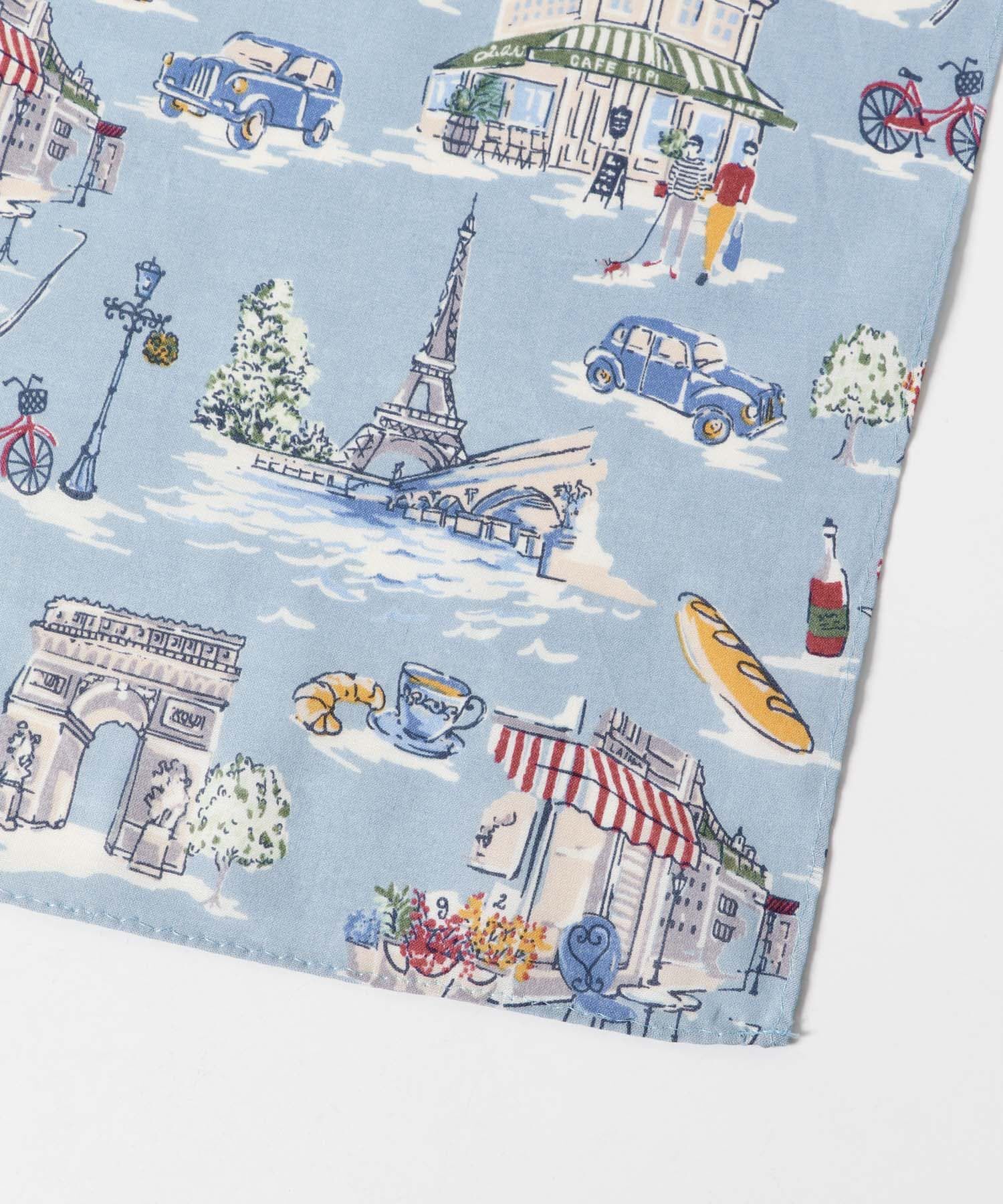 URBAN RESEARCH DOORS「LIFE STYLE TAILOR　モチーフ柄コットンハンカチ」|ハンカチ|