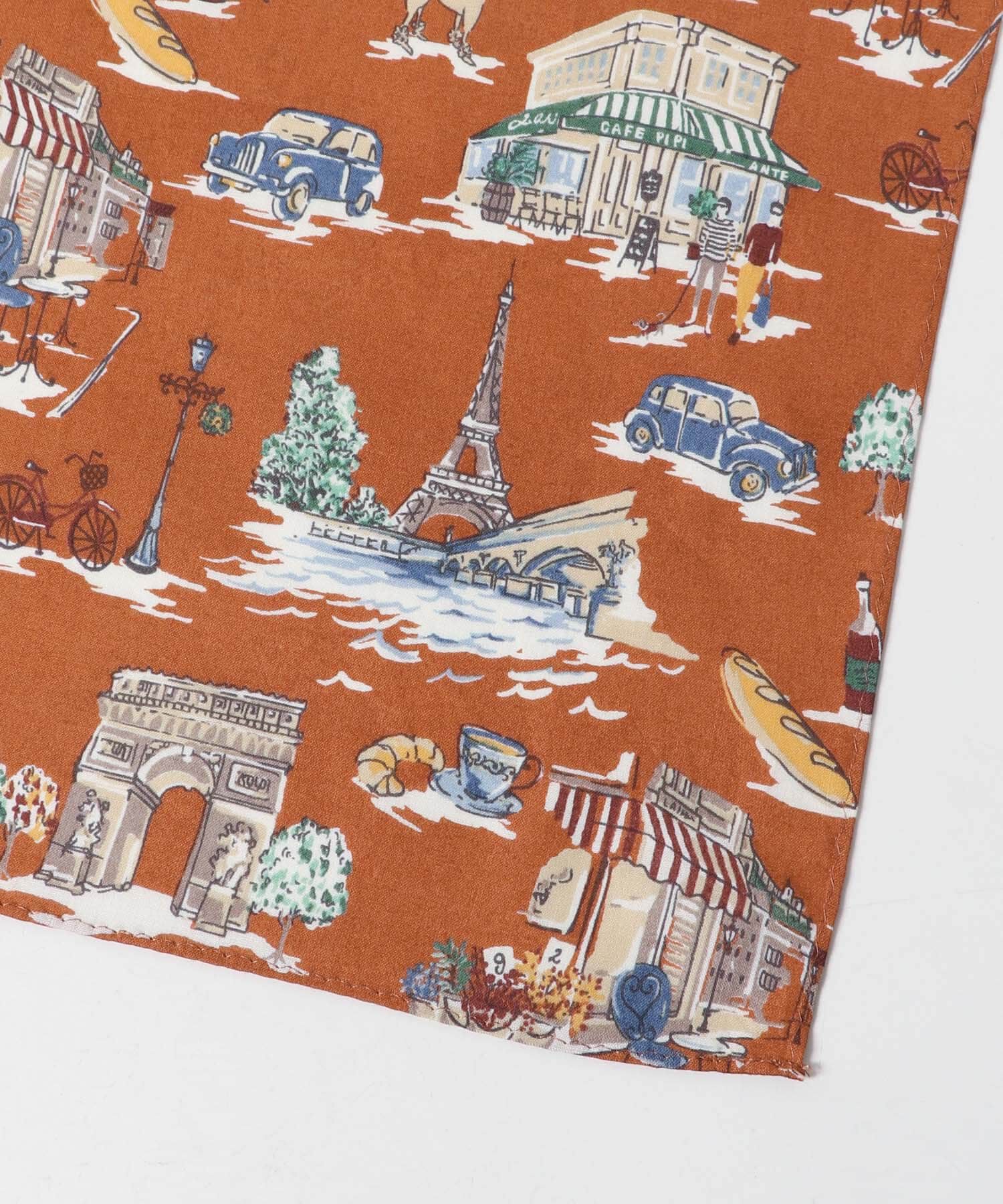 URBAN RESEARCH DOORS「LIFE STYLE TAILOR　モチーフ柄コットンハンカチ」|ハンカチ|