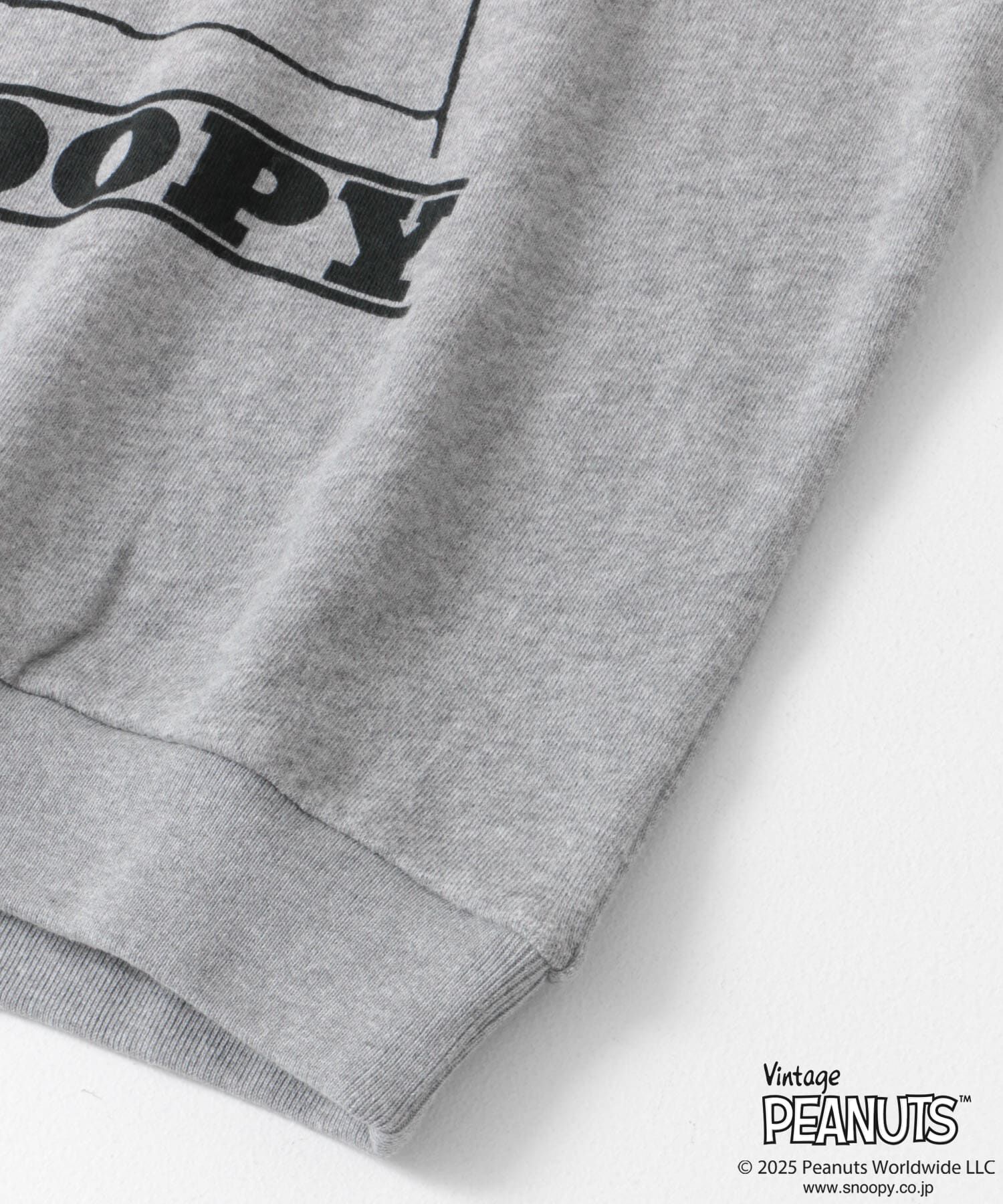 URBAN RESEARCH DOORS「『別注』Sports Wear&times;DOORS　PEANUTS甘編みスウェットTシャツ」|Tシャツ・カットソー|