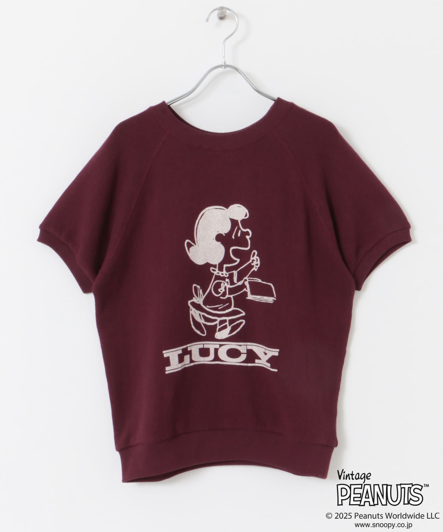 URBAN RESEARCH DOORS「『別注』Sports Wear&times;DOORS　PEANUTS甘編みスウェットTシャツ」|Tシャツ・カットソー|