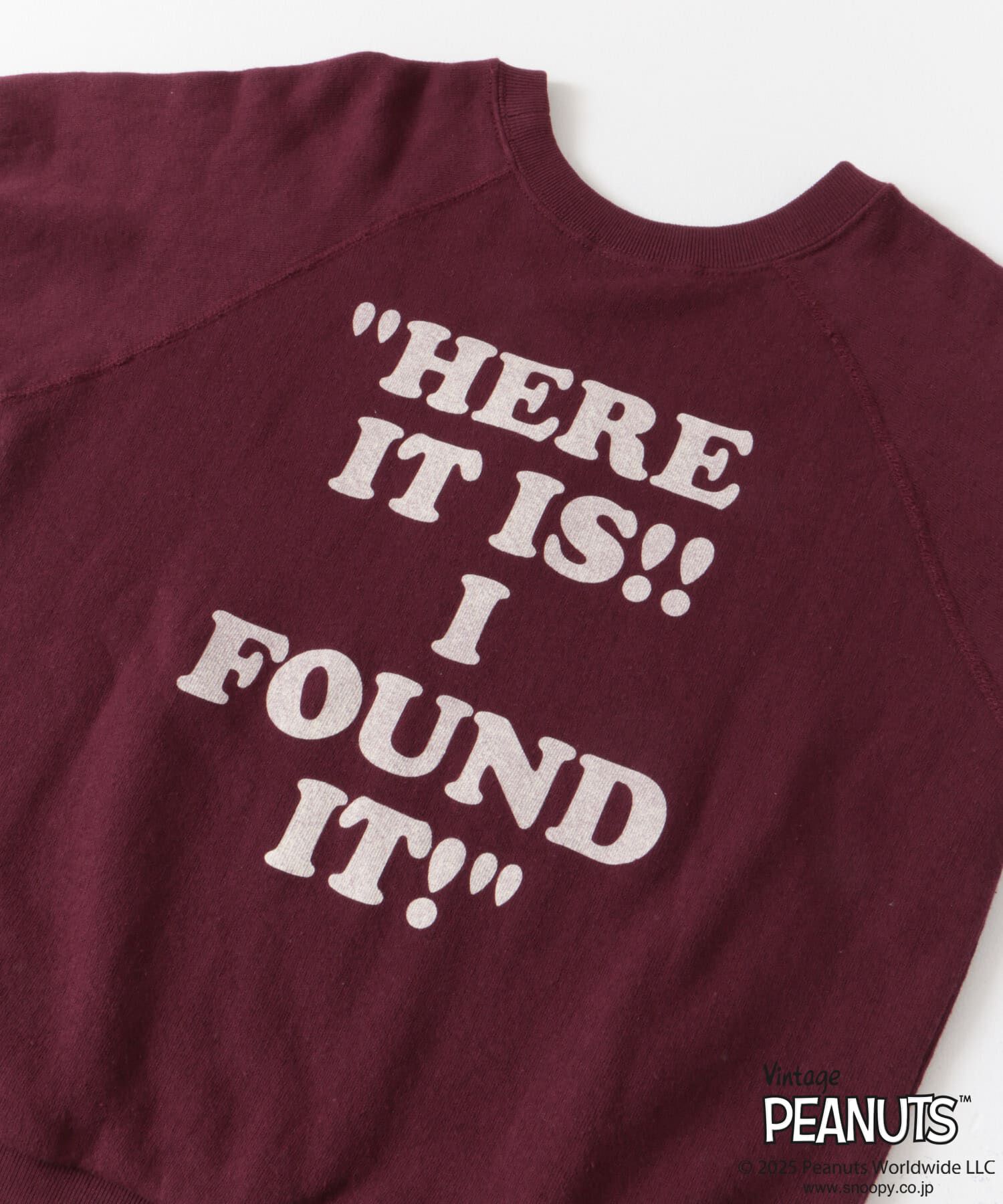 URBAN RESEARCH DOORS「『別注』Sports Wear&times;DOORS　PEANUTS甘編みスウェットTシャツ」|Tシャツ・カットソー|