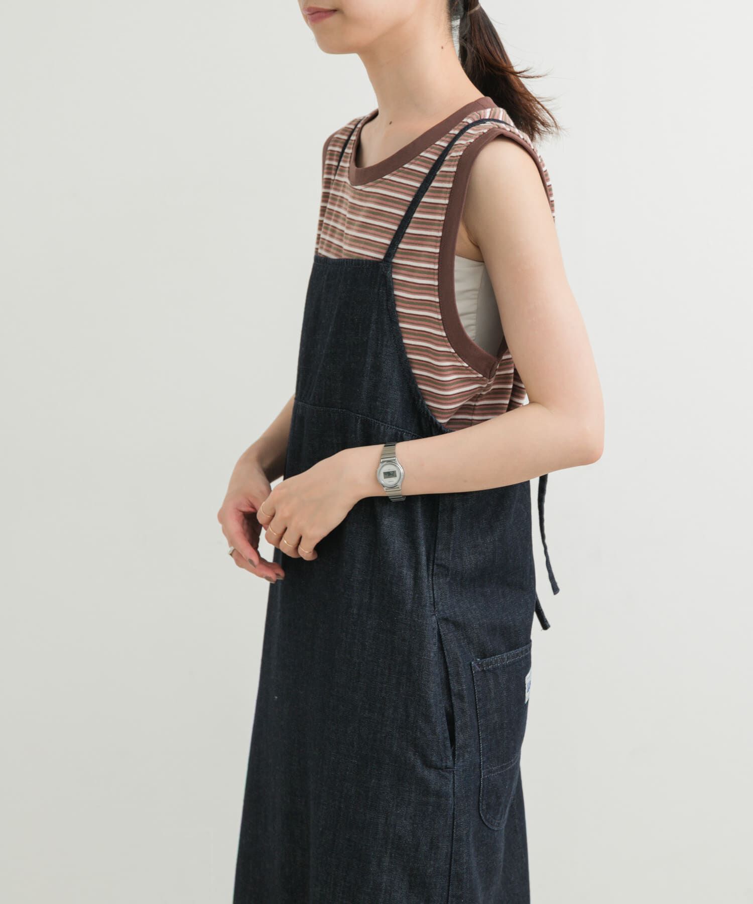 URBAN RESEARCH DOORS「『別注』Lee&times;DOORS　キャミワンピース」|ワンピース|