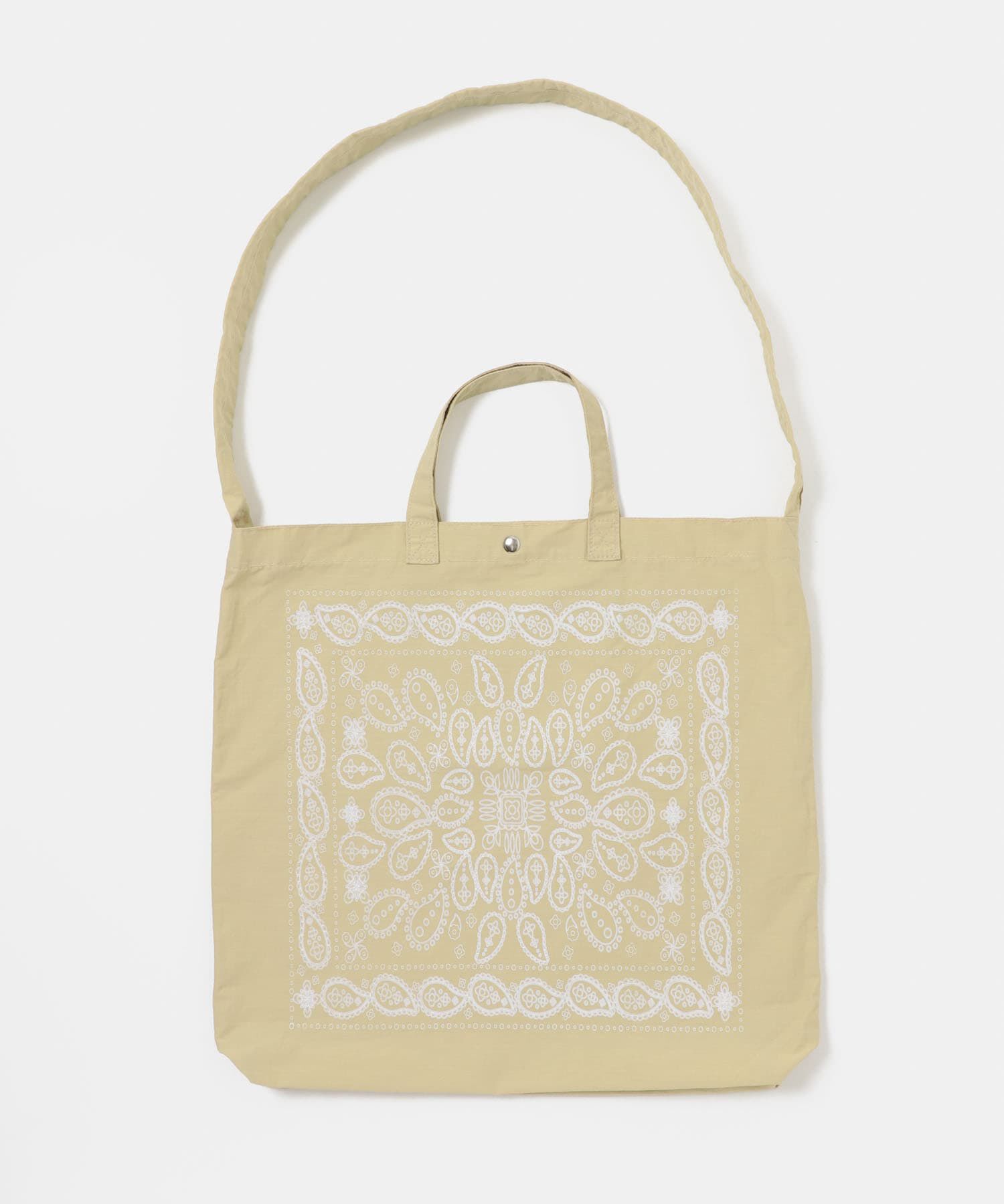 RODE SKO「リップストップダブルショルダー柄トート」|トートバッグ|