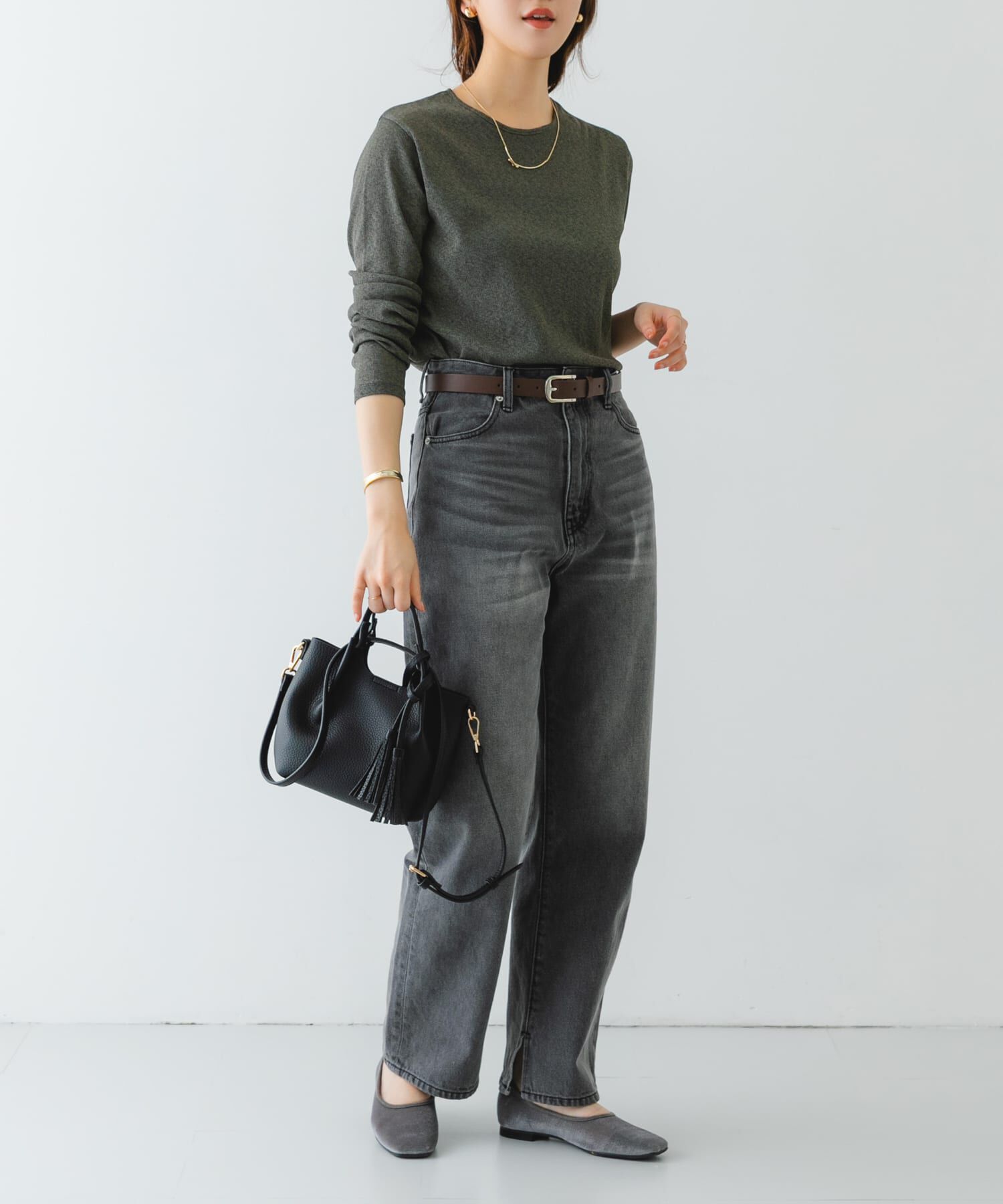 RODE SKO「『MADE IN JAPAN』スクエアベロアメッシュフラット」|バレエシューズ|