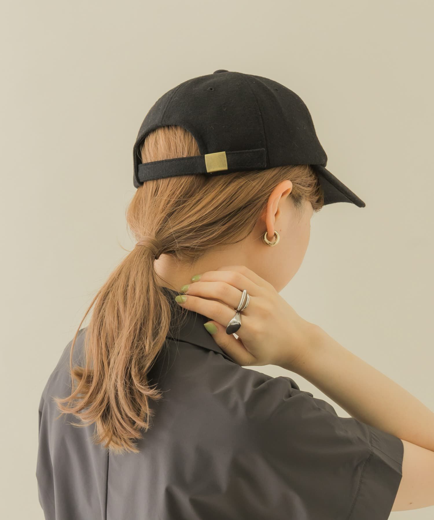 SMELLY「2WAYメルトンキャップ」|キャップ・キャスケット|