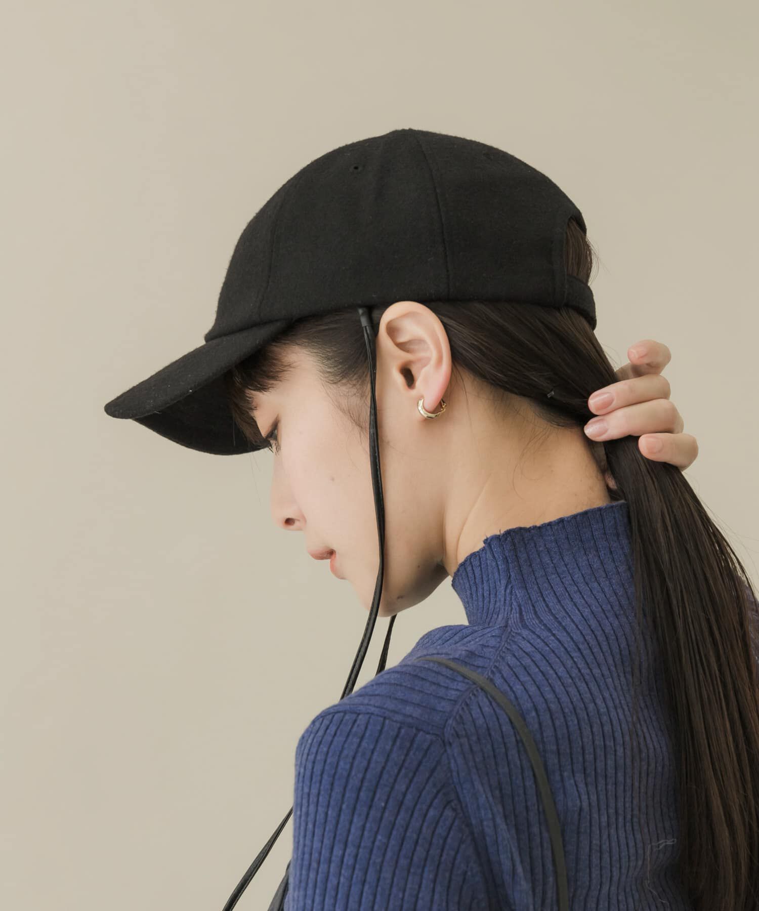 SMELLY「2WAYメルトンキャップ」|キャップ・キャスケット|