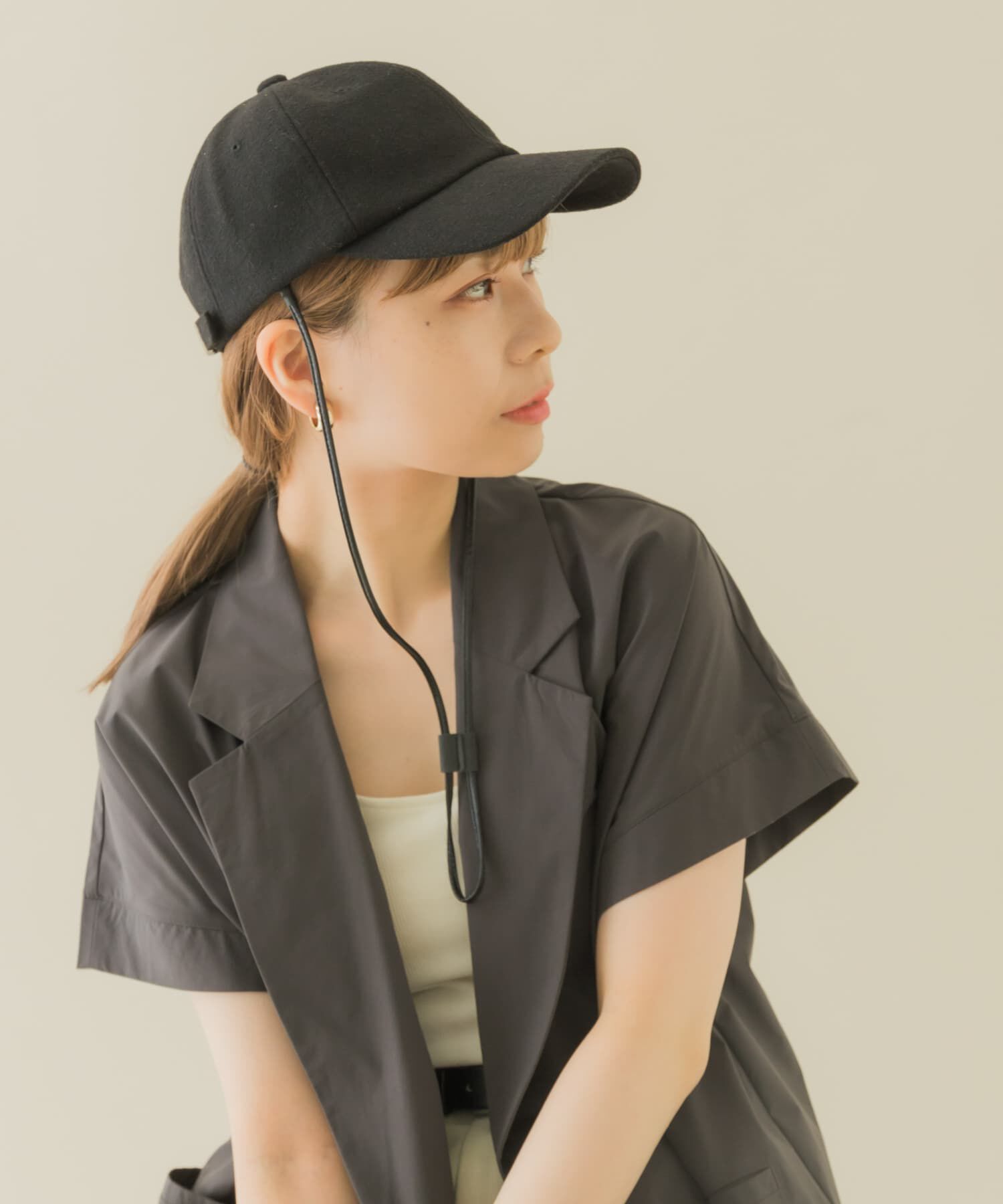 SMELLY「2WAYメルトンキャップ」|キャップ・キャスケット|