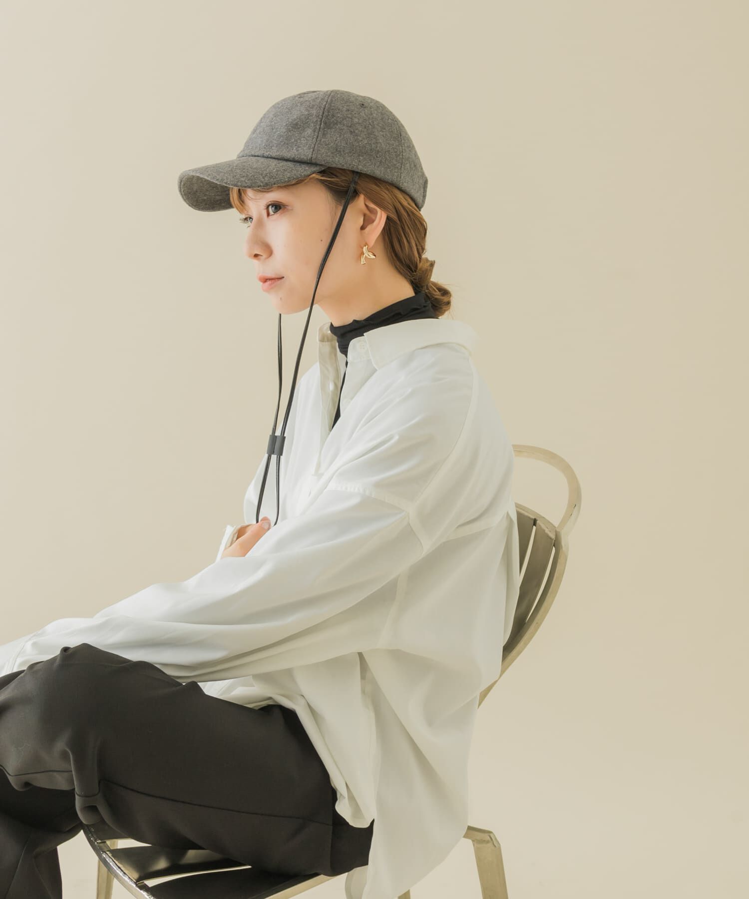 SMELLY「2WAYメルトンキャップ」|キャップ・キャスケット|