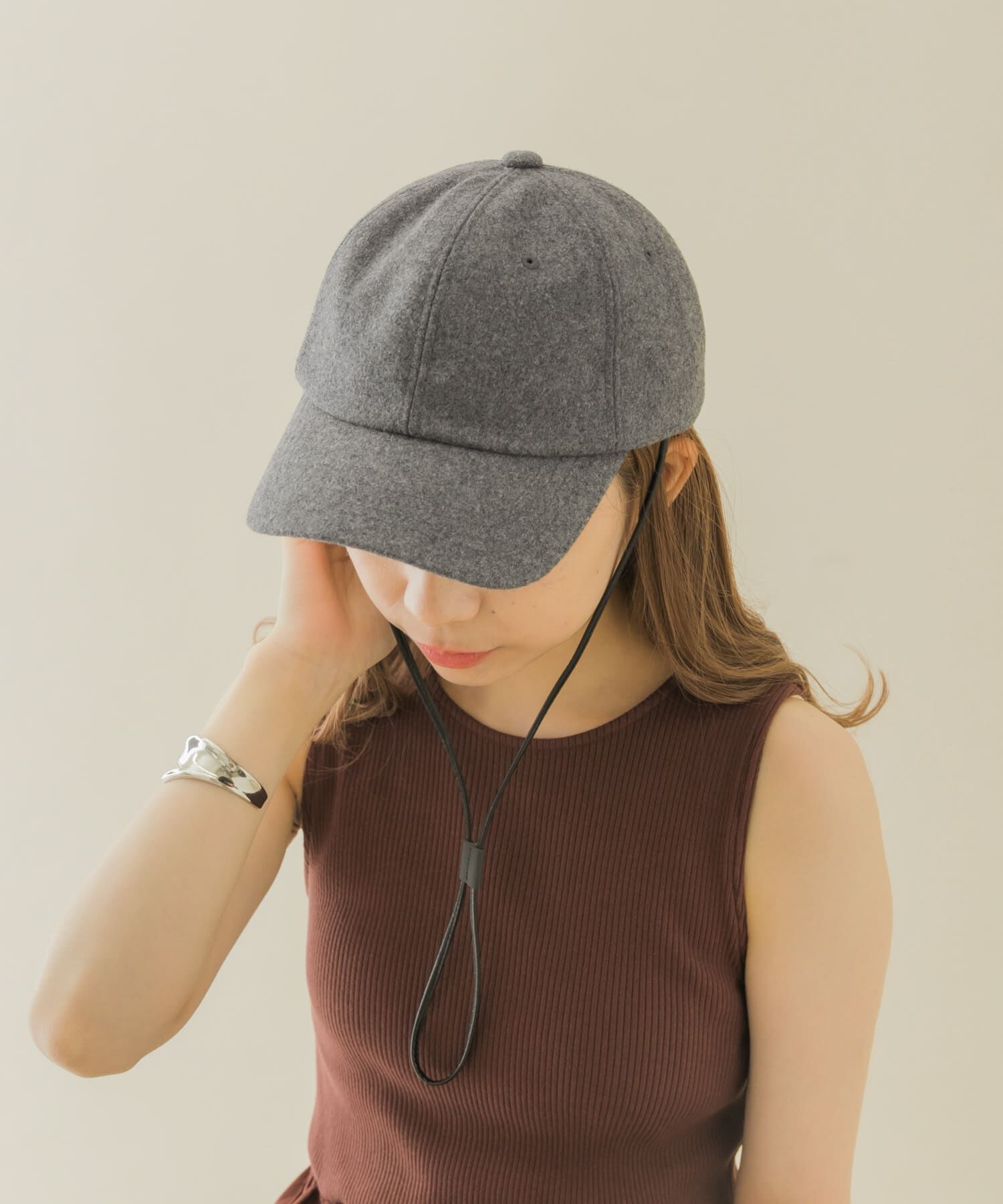 SMELLY「2WAYメルトンキャップ」|キャップ・キャスケット|