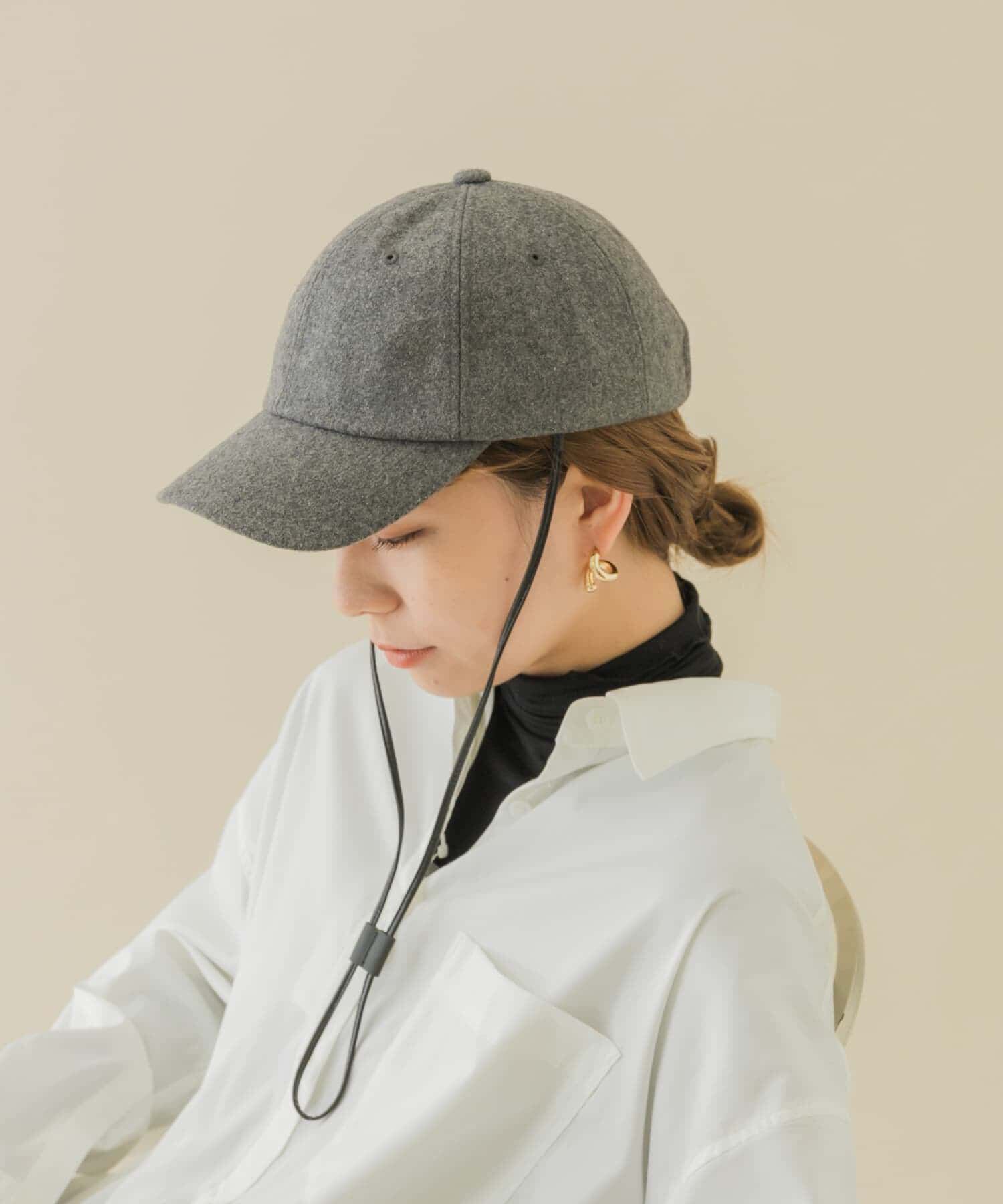 SMELLY「2WAYメルトンキャップ」|キャップ・キャスケット|