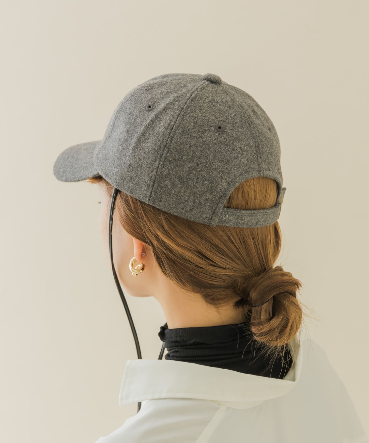 SMELLY「2WAYメルトンキャップ」|キャップ・キャスケット|