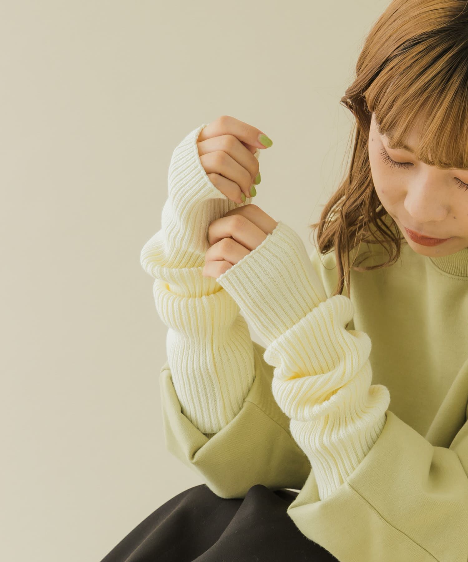 SMELLY「2WAYアームウォーマー」|手袋|