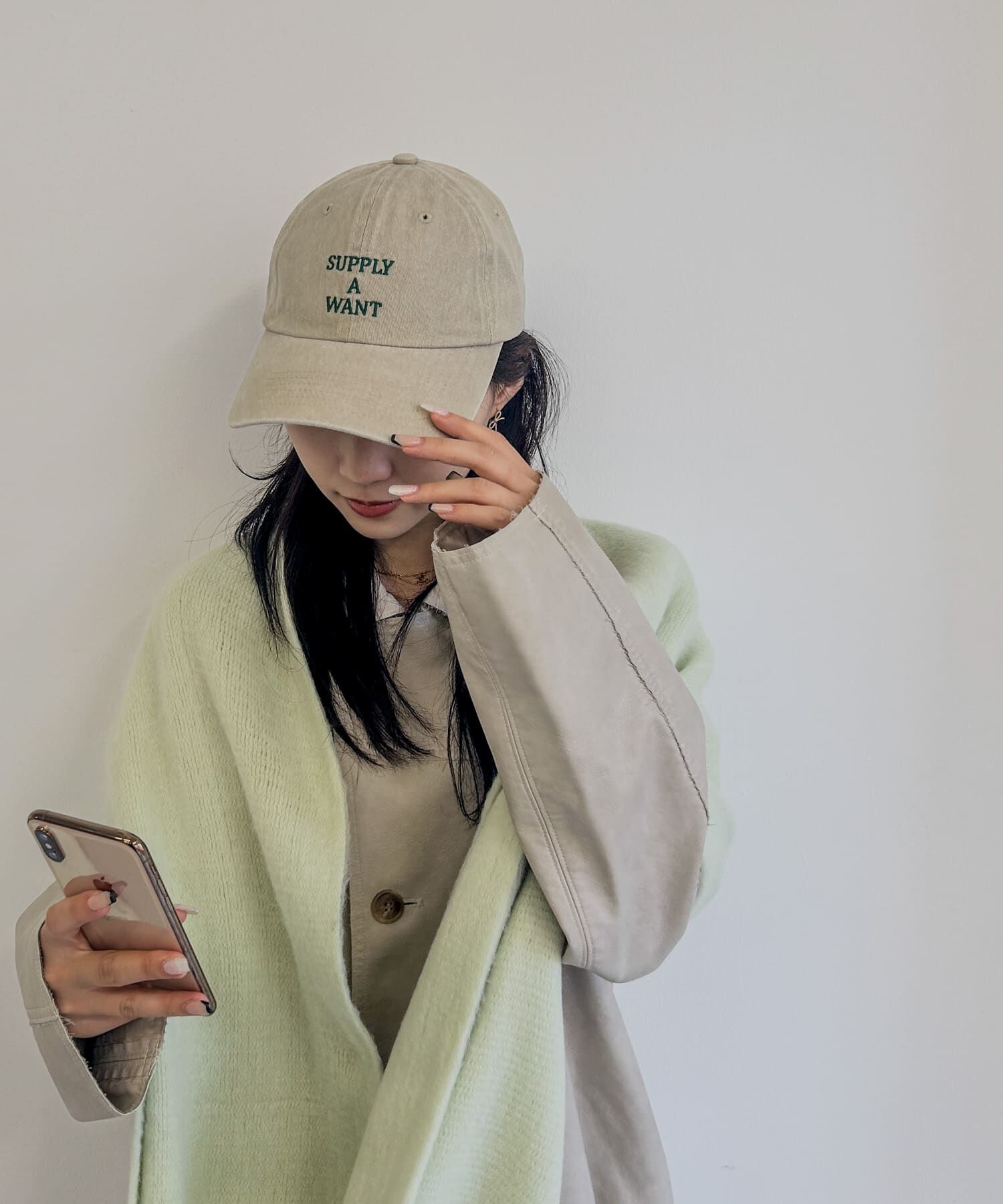 SMELLY「ウォッシュドロゴキャップ」|キャップ・キャスケット|