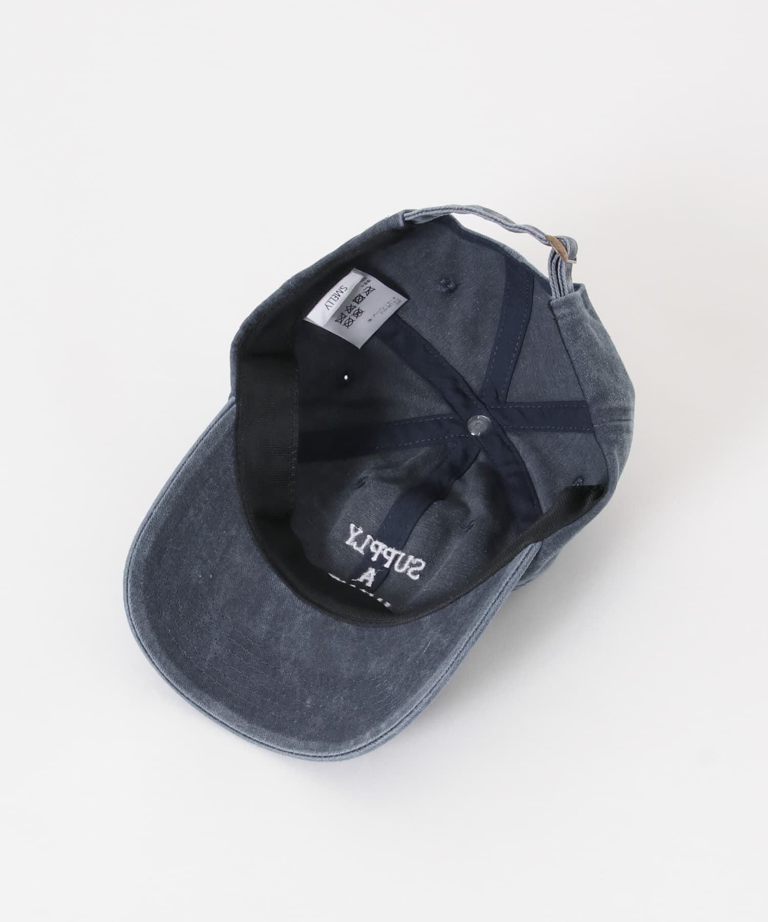 SMELLY「ウォッシュドロゴキャップ」|キャップ・キャスケット|