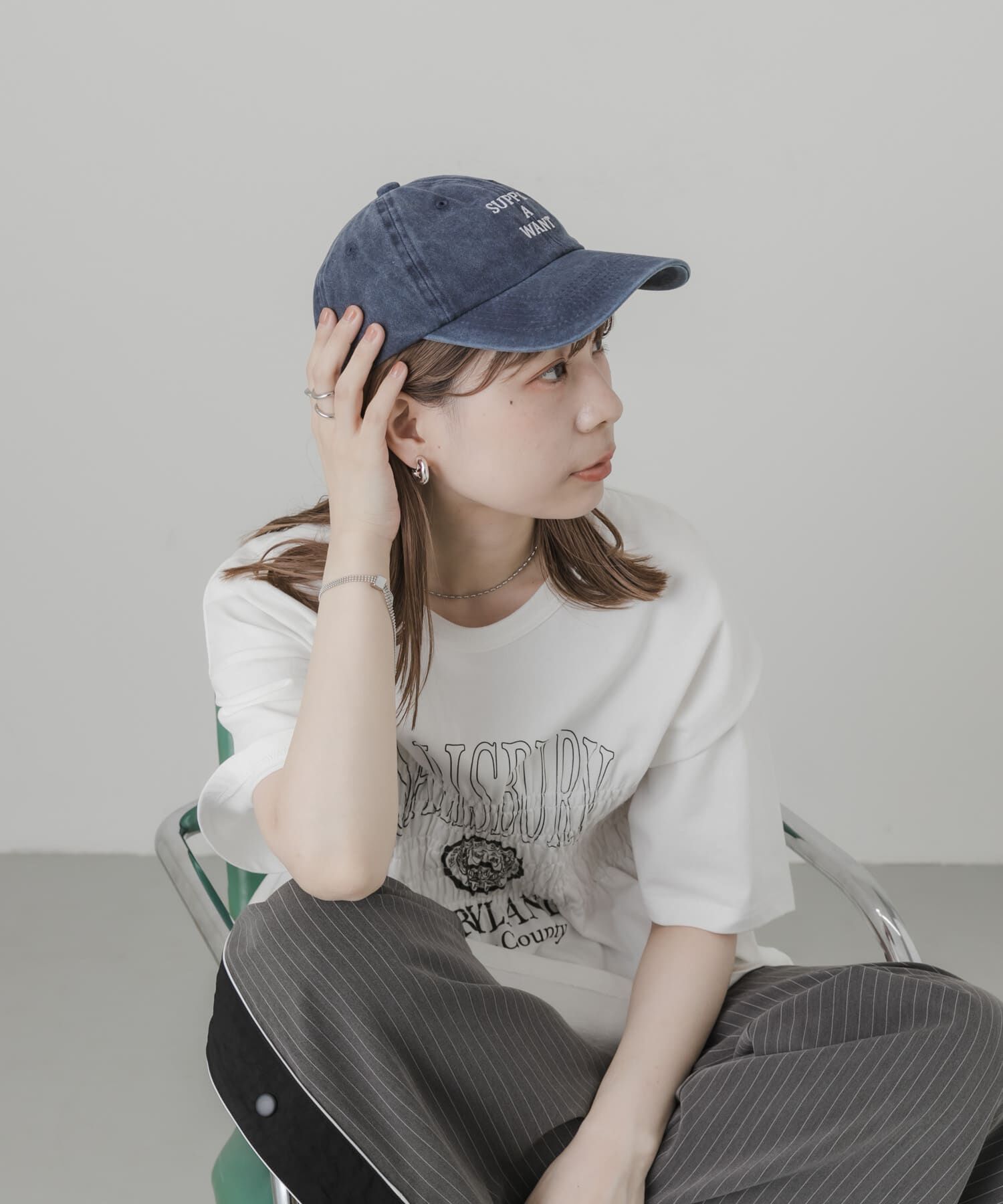 SMELLY「ウォッシュドロゴキャップ」|キャップ・キャスケット|