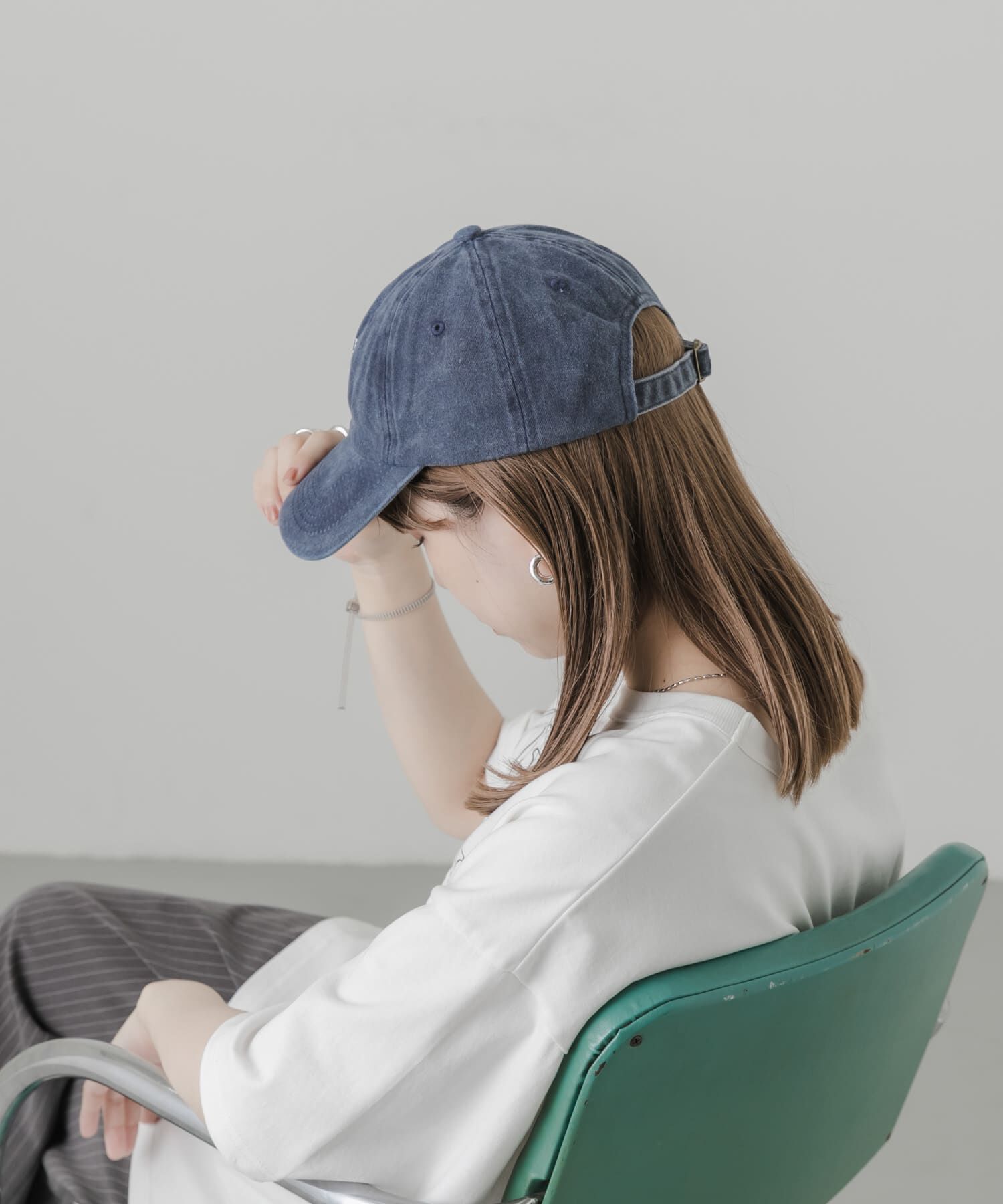 SMELLY「ウォッシュドロゴキャップ」|キャップ・キャスケット|