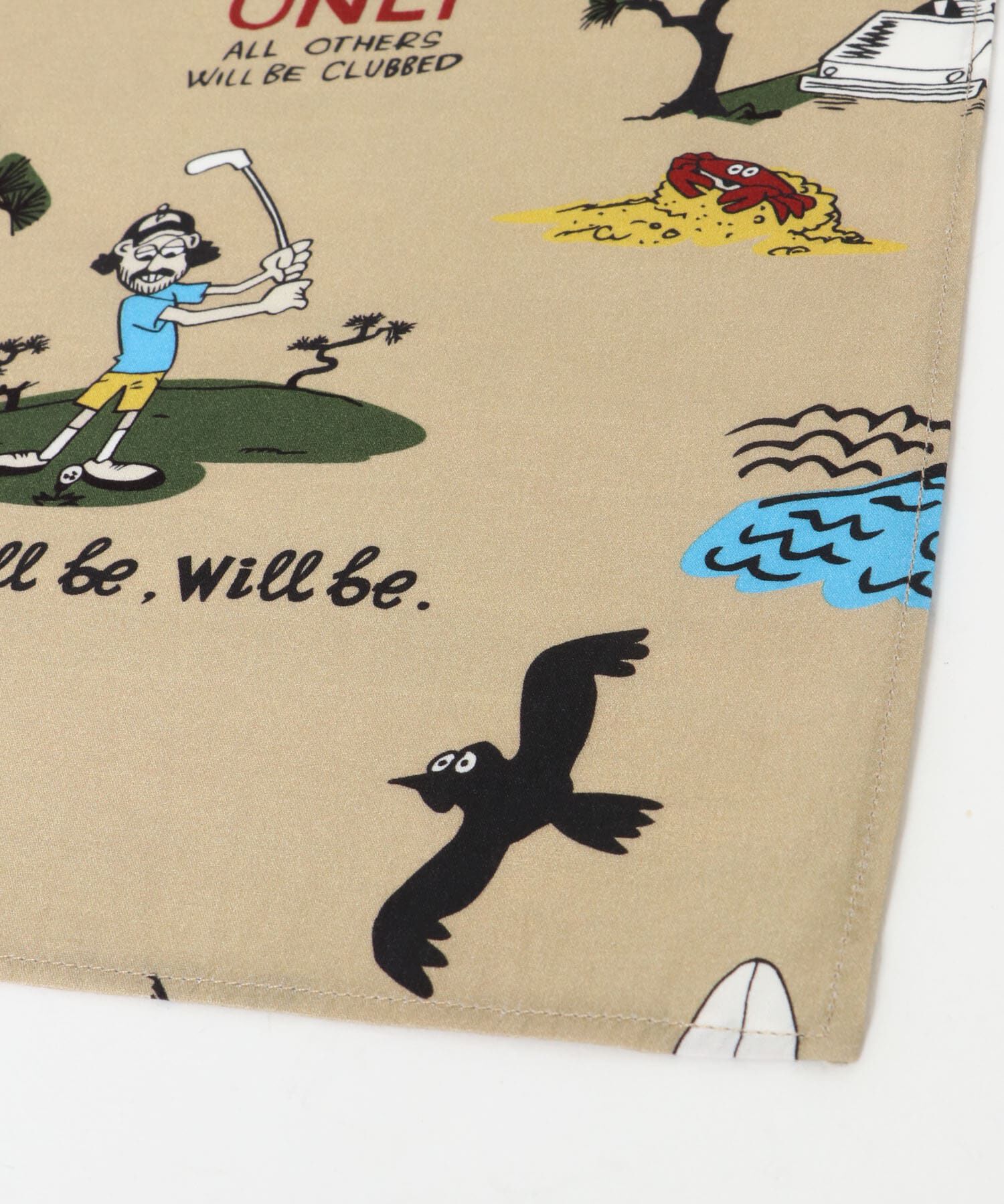 Sonny Label 「OOPS&times;RYUAMBEコラボハンカチ」|ハンカチ|