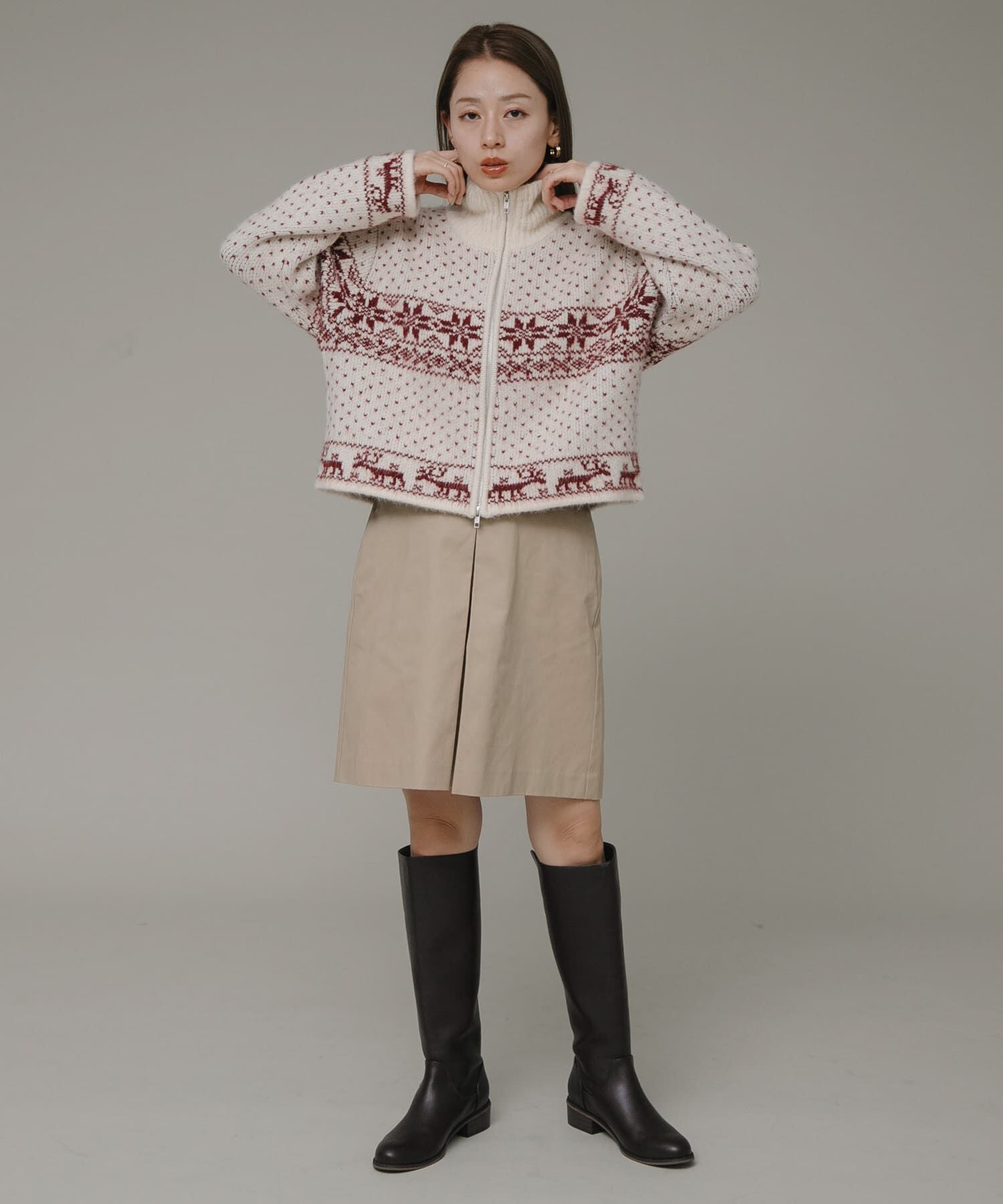 Sonny Label 「インバーテッドプリーツハーフチノパンツ」|その他|