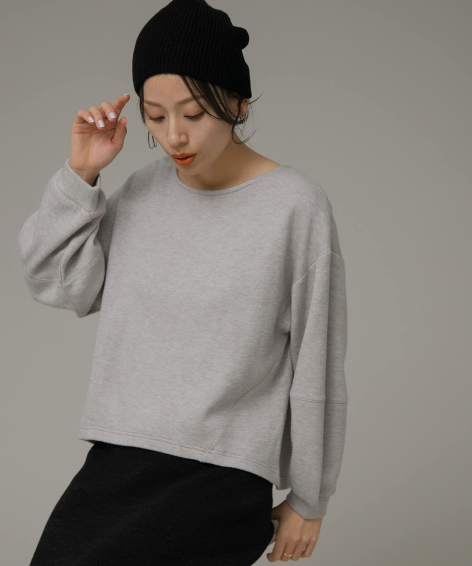 Sonny Label 「ニットライクボリュームスリーブプルオーバー」|Tシャツ・カットソー|