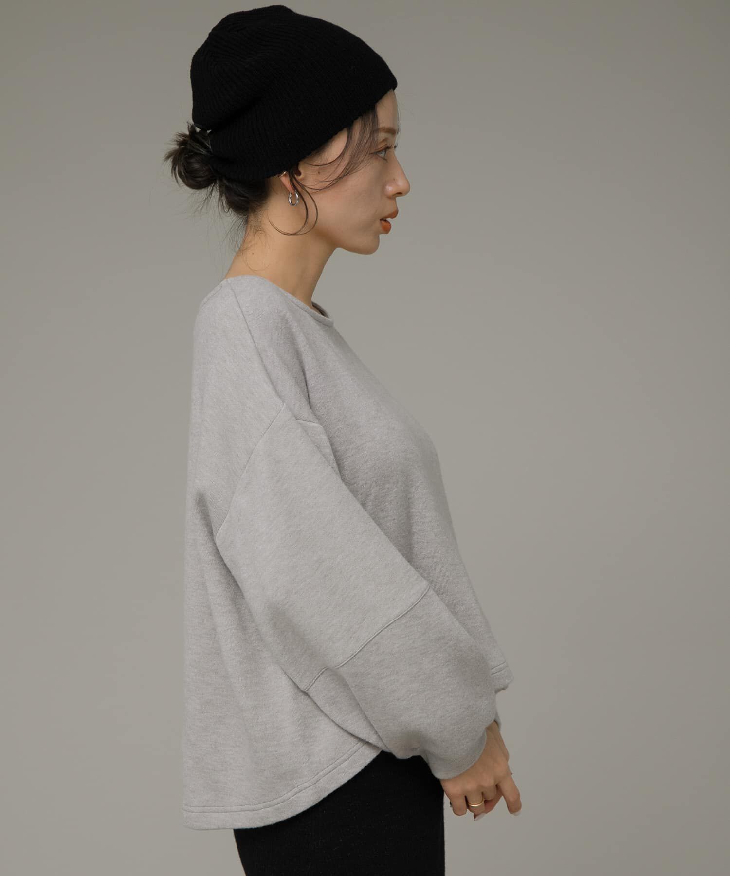 Sonny Label 「ニットライクボリュームスリーブプルオーバー」|Tシャツ・カットソー|