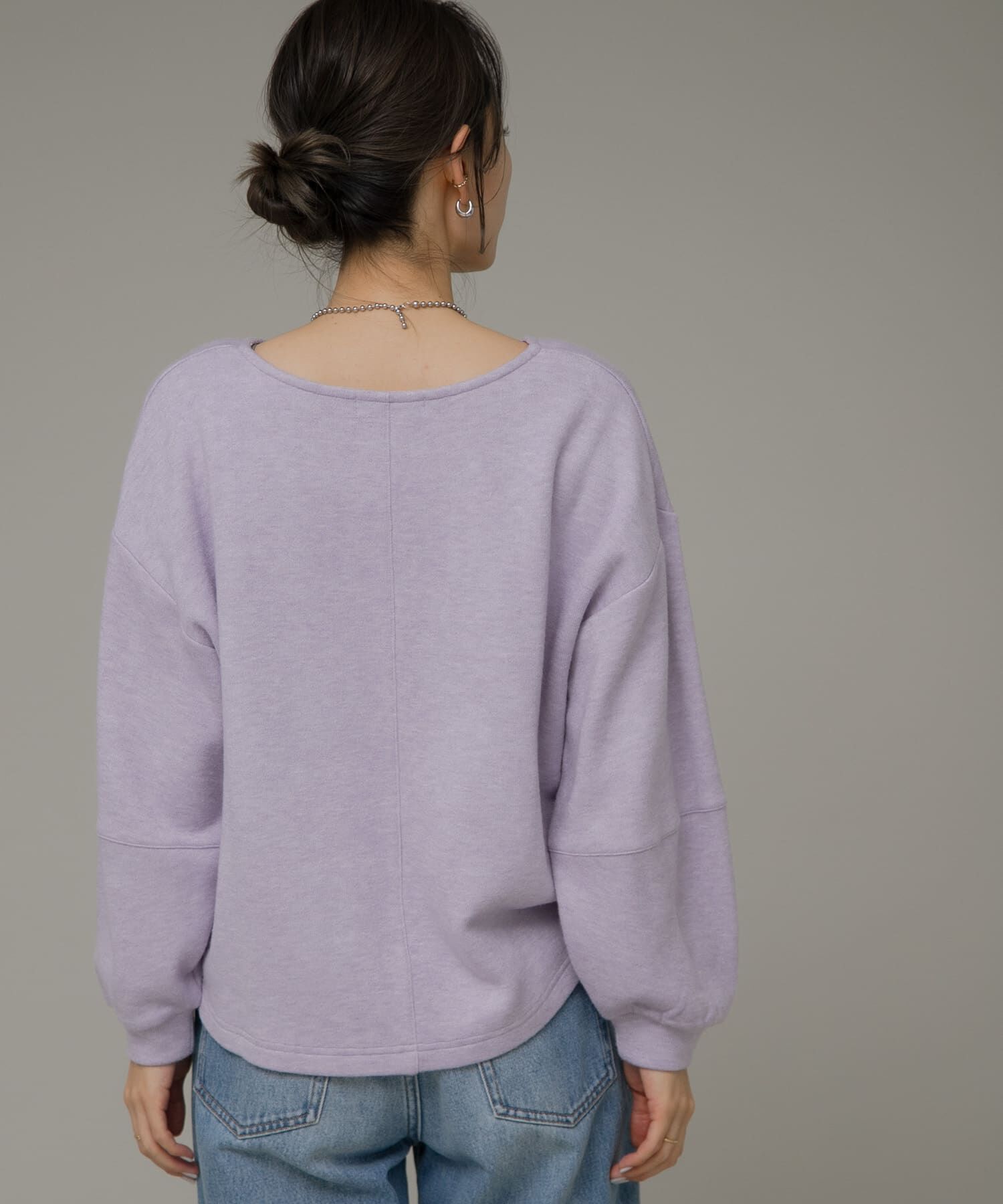 Sonny Label 「ニットライクボリュームスリーブプルオーバー」|Tシャツ・カットソー|