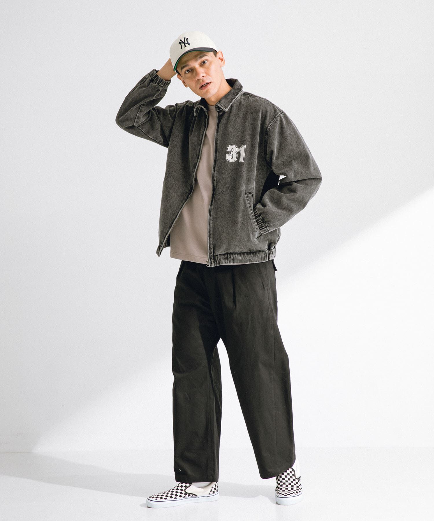 Sonny Label 「ナンバリング刺繍デニムジャケット」|デニムジャケット|