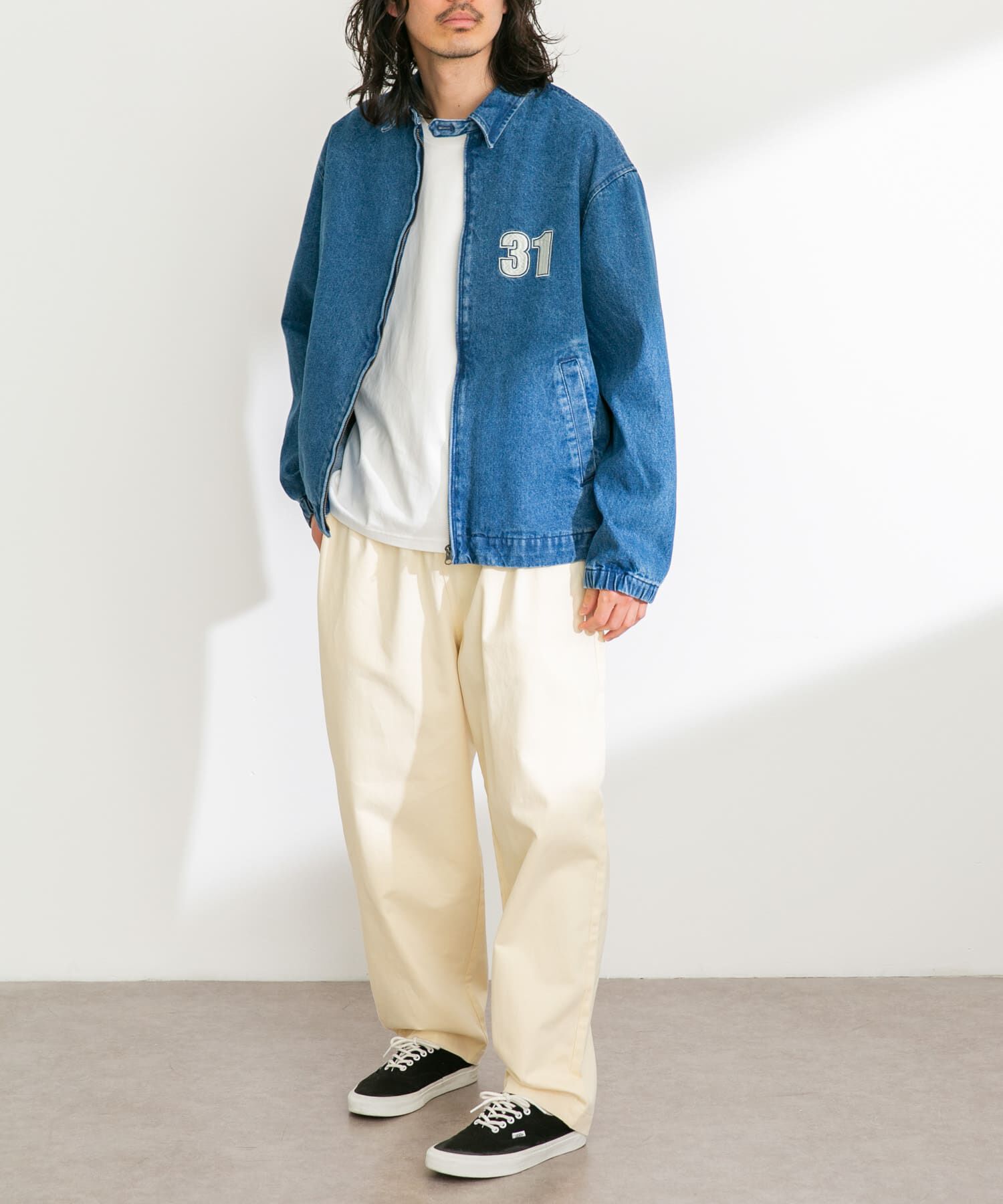 Sonny Label 「ナンバリング刺繍デニムジャケット」|デニムジャケット|