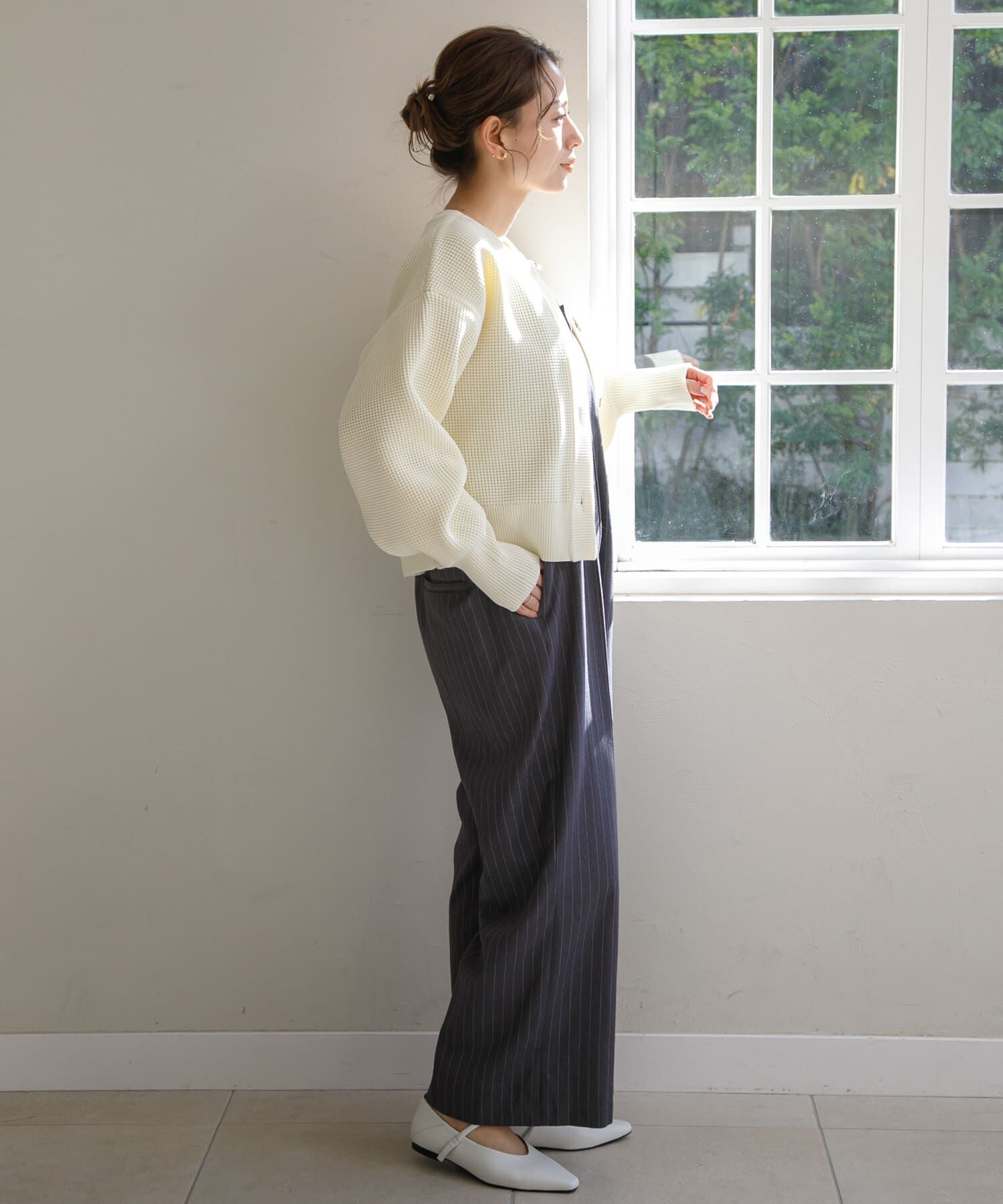 Sonny Label 「『WEB/一部店舗限定』メタルボタンカーディガン」|カーディガン|