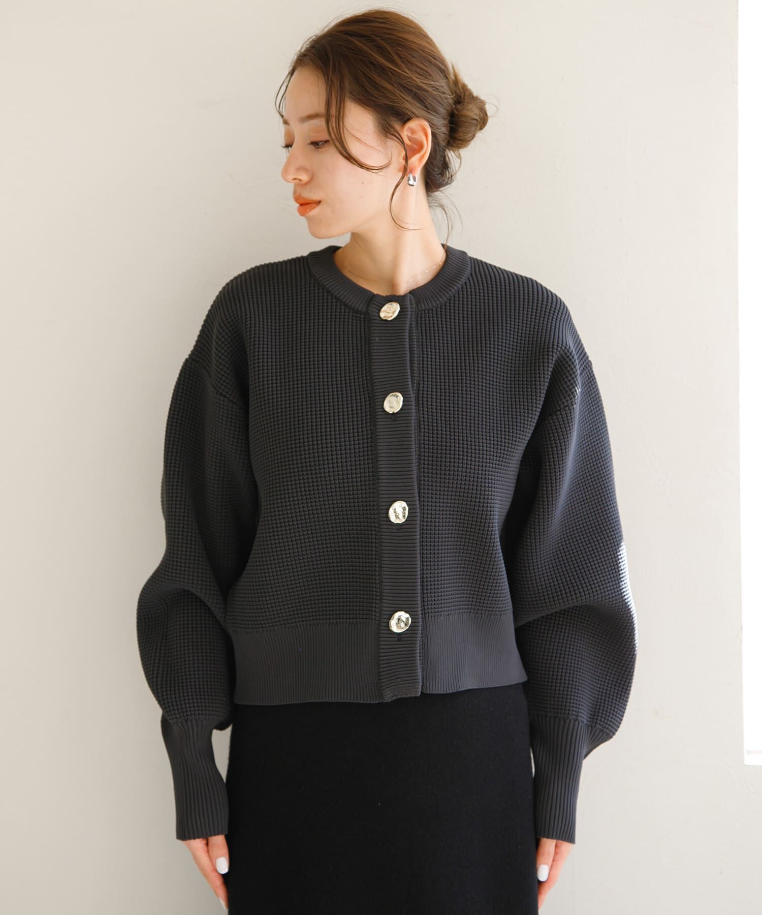 Sonny Label 「『WEB/一部店舗限定』メタルボタンカーディガン」|カーディガン|