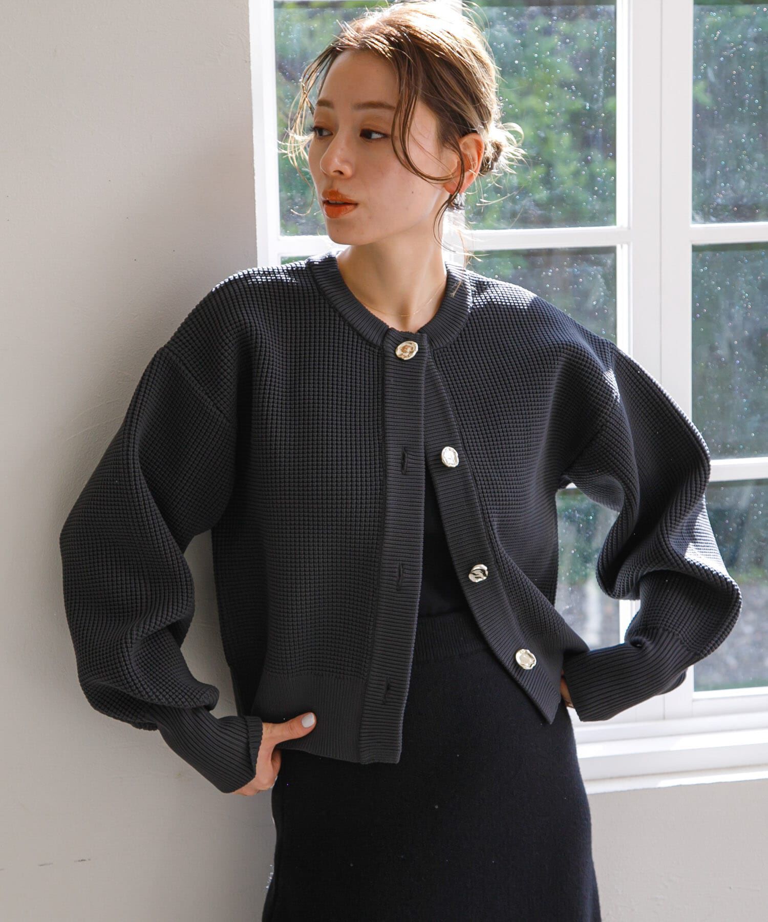 Sonny Label 「『WEB/一部店舗限定』メタルボタンカーディガン」|カーディガン|