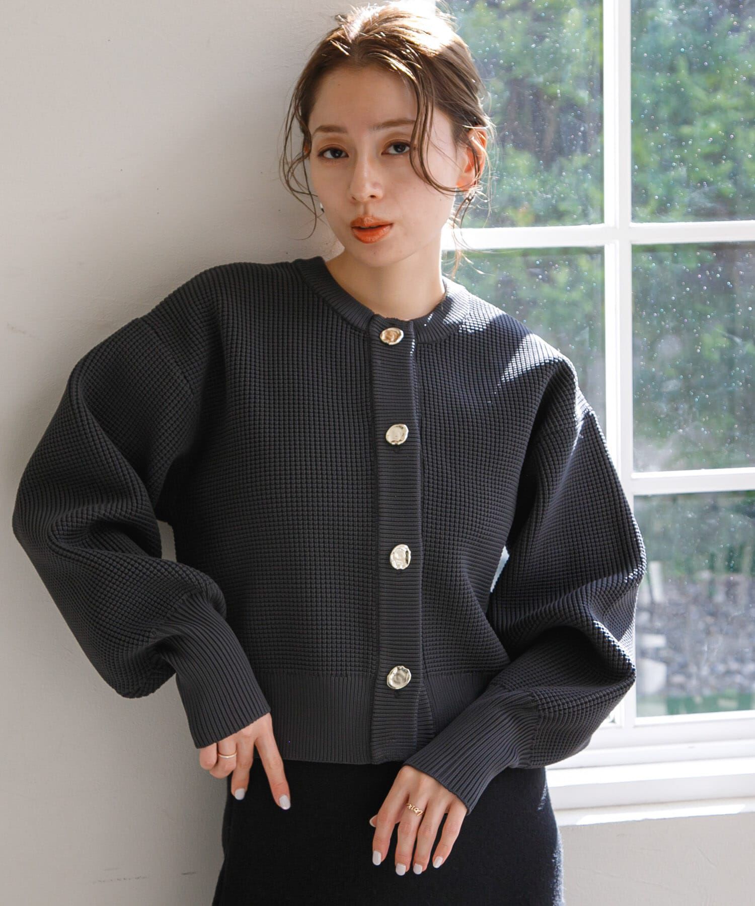 Sonny Label 「『WEB/一部店舗限定』メタルボタンカーディガン」|カーディガン|