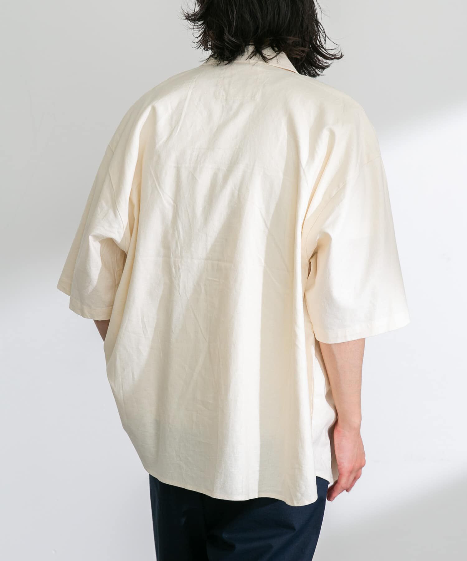 Sonny Label 「ARMY TWILL　Cotton Linen Slab Shirts」|シャツ・ブラウス|