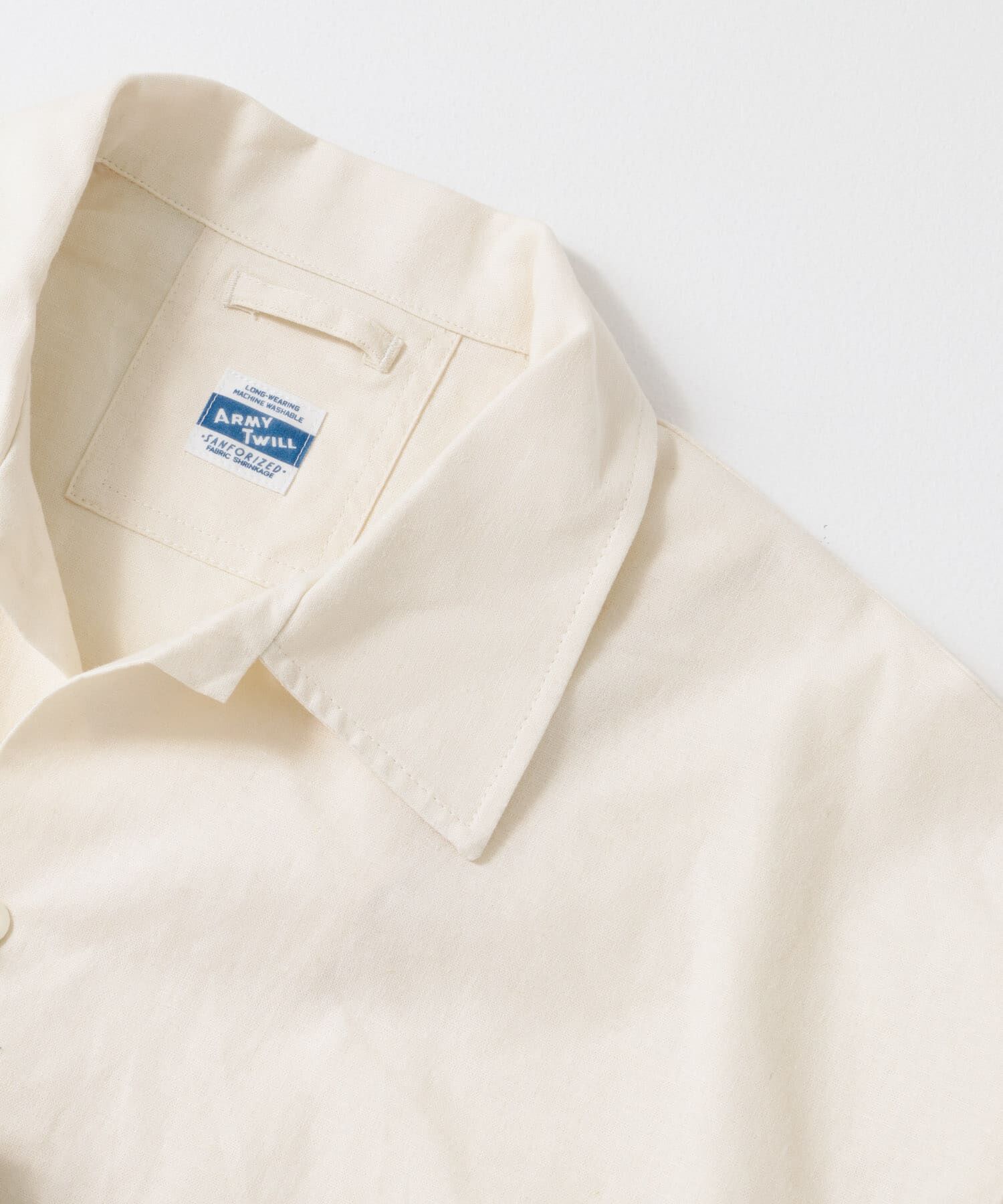 Sonny Label 「ARMY TWILL　Cotton Linen Slab Shirts」|シャツ・ブラウス|