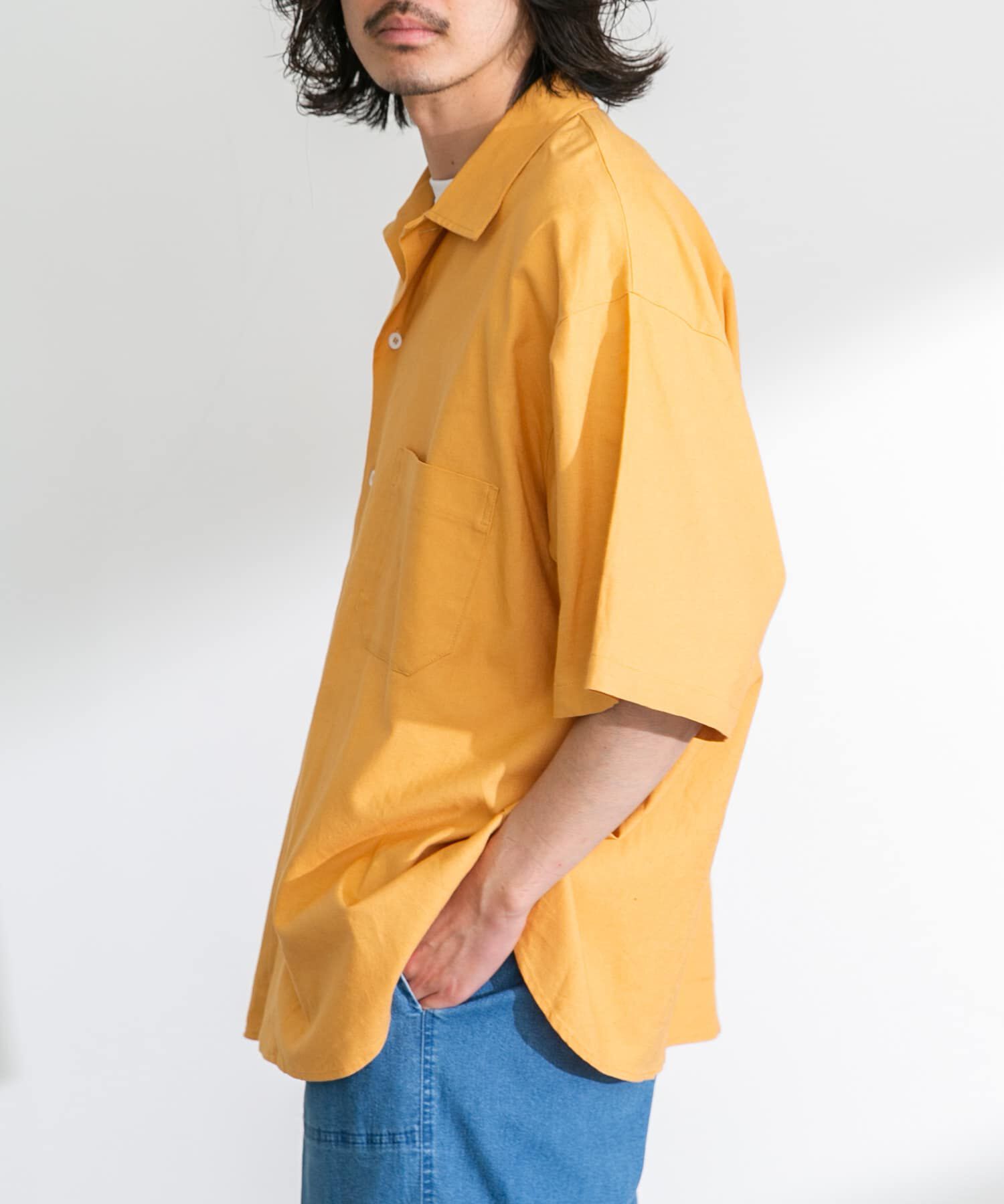 Sonny Label 「ARMY TWILL　Cotton Linen Slab Shirts」|シャツ・ブラウス|