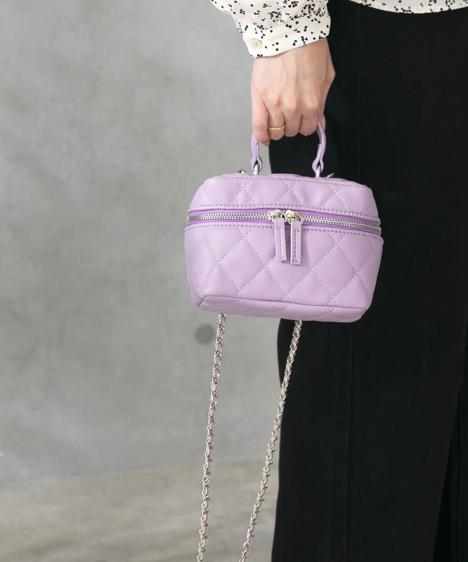 URBAN RESEARCH ROSSO「キルティングバニティポシェット」|ショルダー・メッセンジャー|