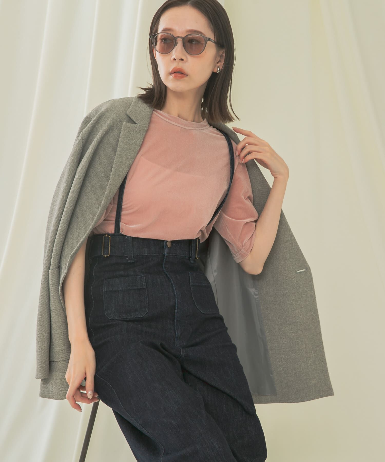 URBAN RESEARCH ROSSO「シアーベロアTシャツ」|Tシャツ・カットソー|