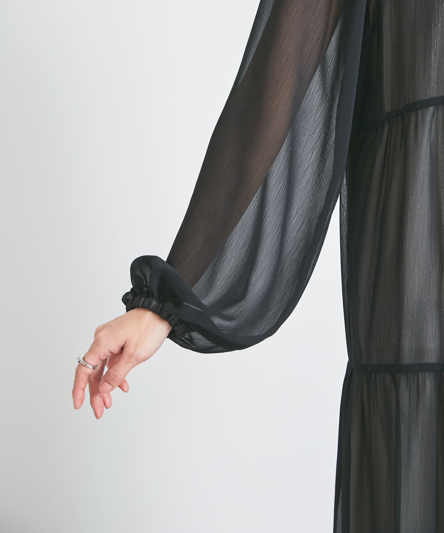 URBAN RESEARCH ROSSO「シアーティアードワンピース」|ワンピース|