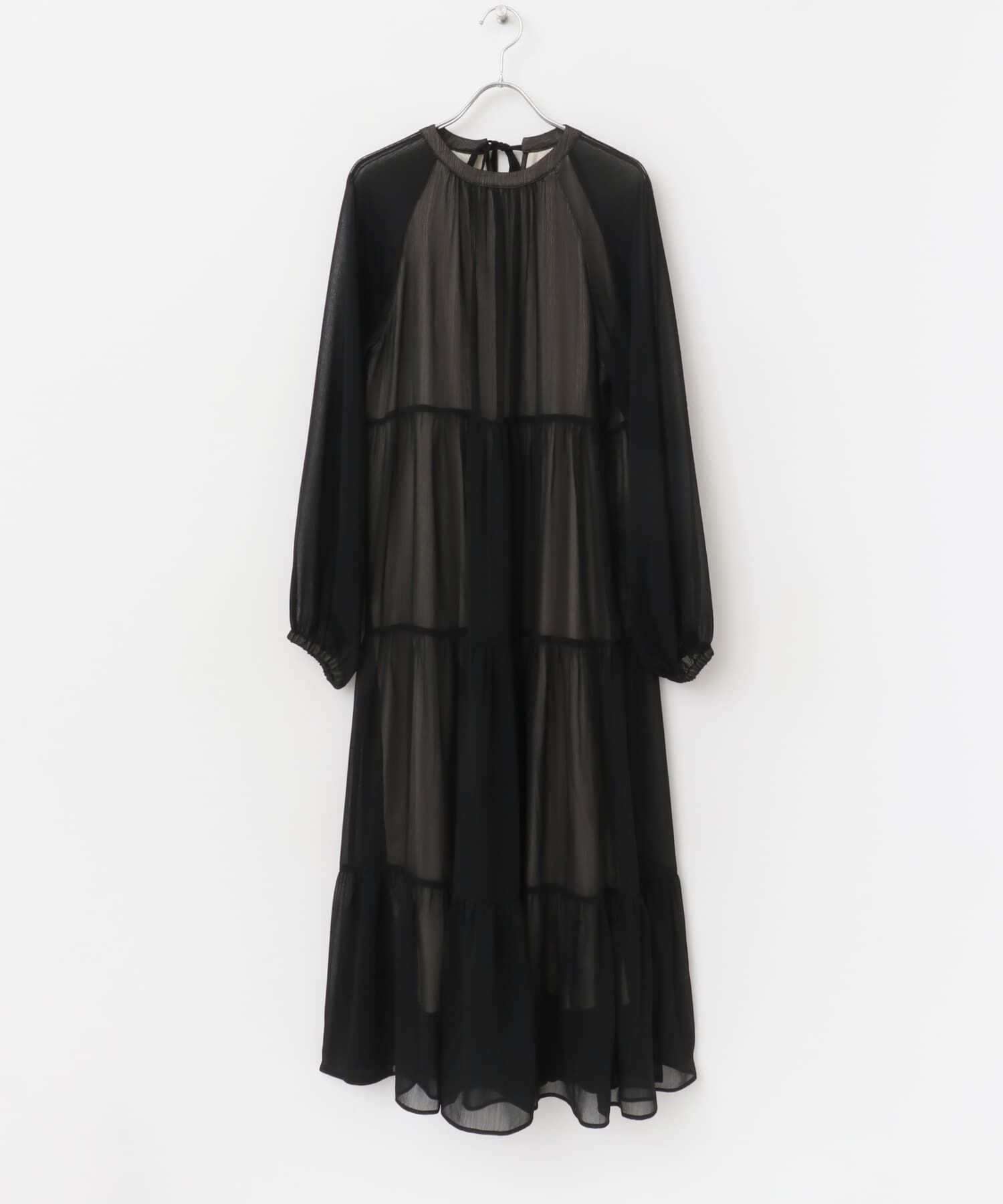 URBAN RESEARCH ROSSO「シアーティアードワンピース」|ワンピース|