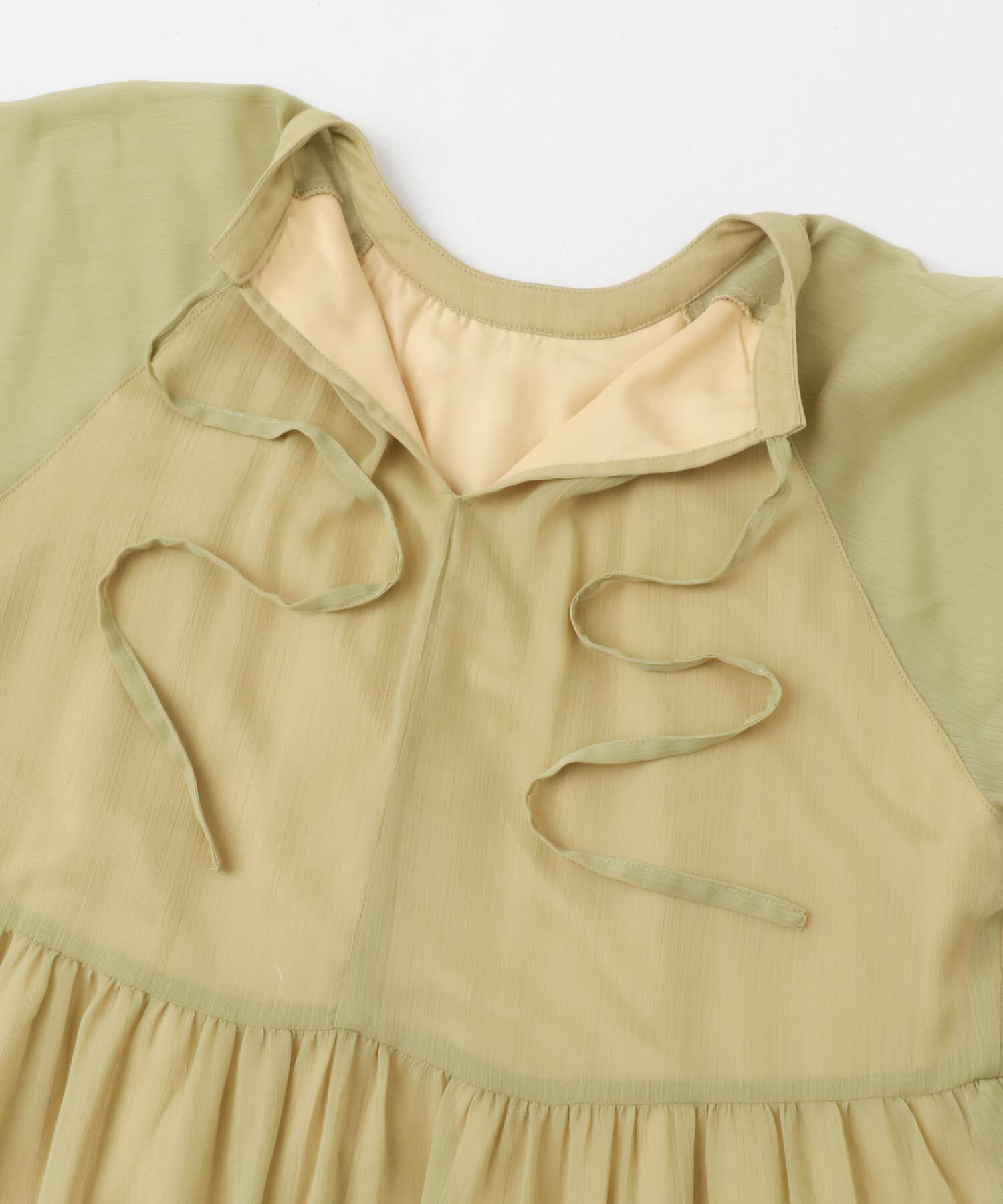 URBAN RESEARCH ROSSO「シアーティアードワンピース」|ワンピース|