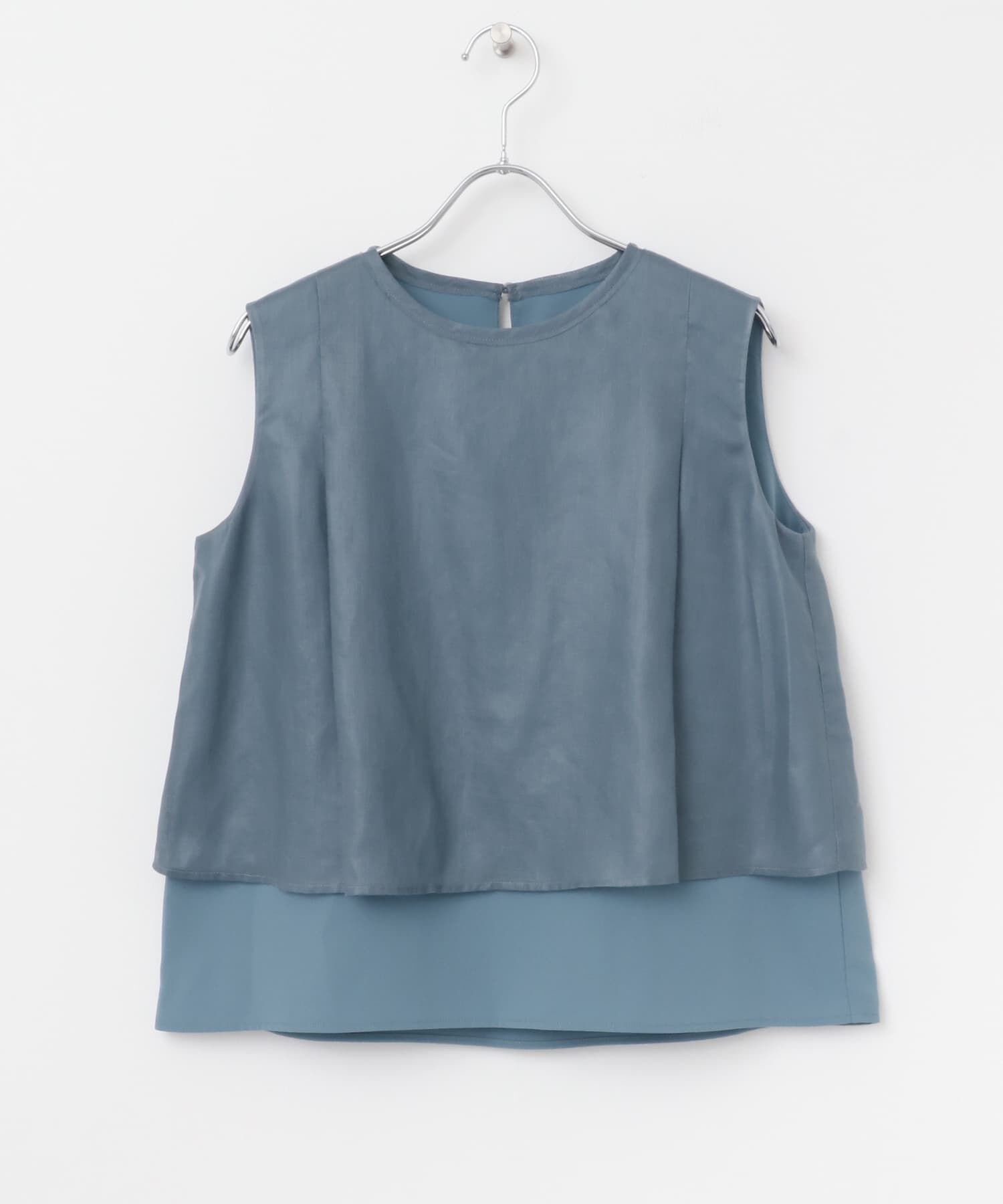 URBAN RESEARCH ROSSO「シアーチンツレイヤードブラウス」|シャツ・ブラウス|