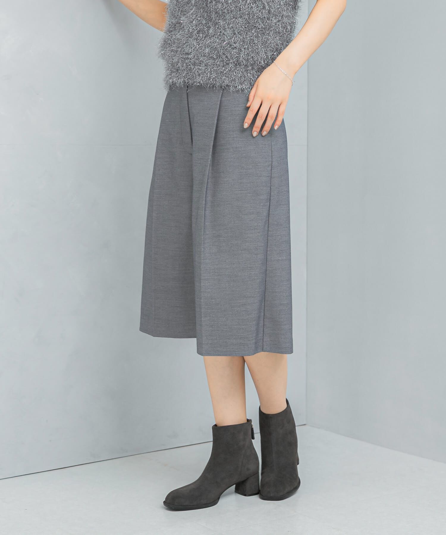 URBAN RESEARCH ROSSO「タックハーフパンツ」|その他|グレー