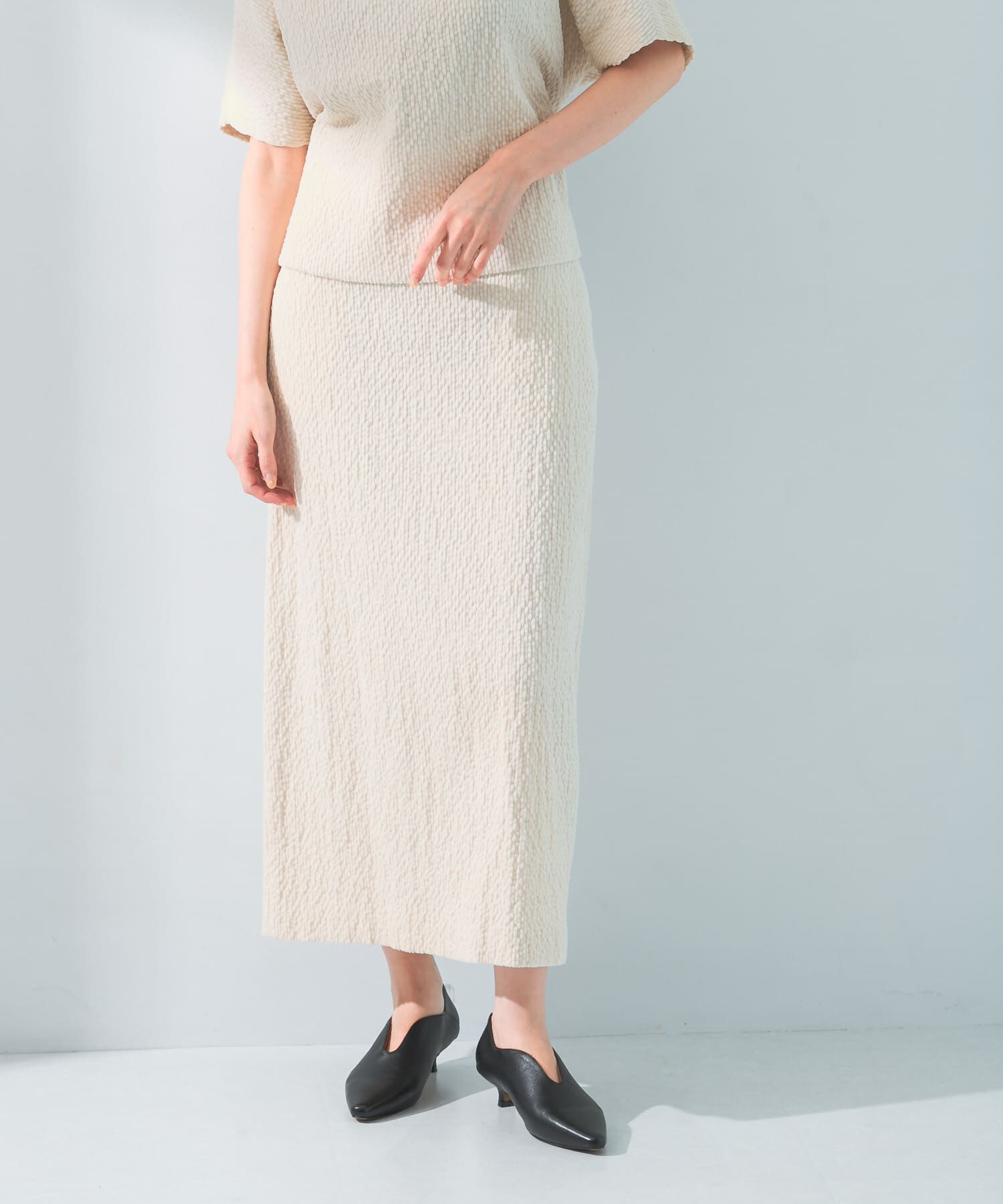 URBAN RESEARCH ROSSO「le　CORDUROY H-LINE SKIRT」|スカート|