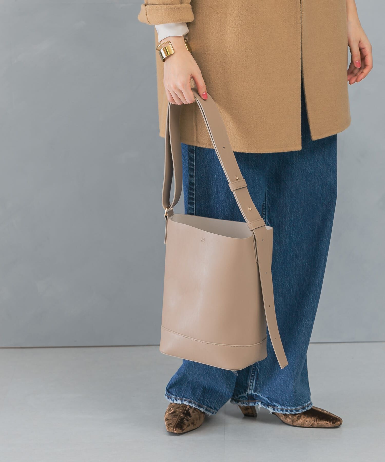 URBAN RESEARCH ROSSO「&MyuQ　JUNO MINI」|ショルダー・メッセンジャー|グレー系その他