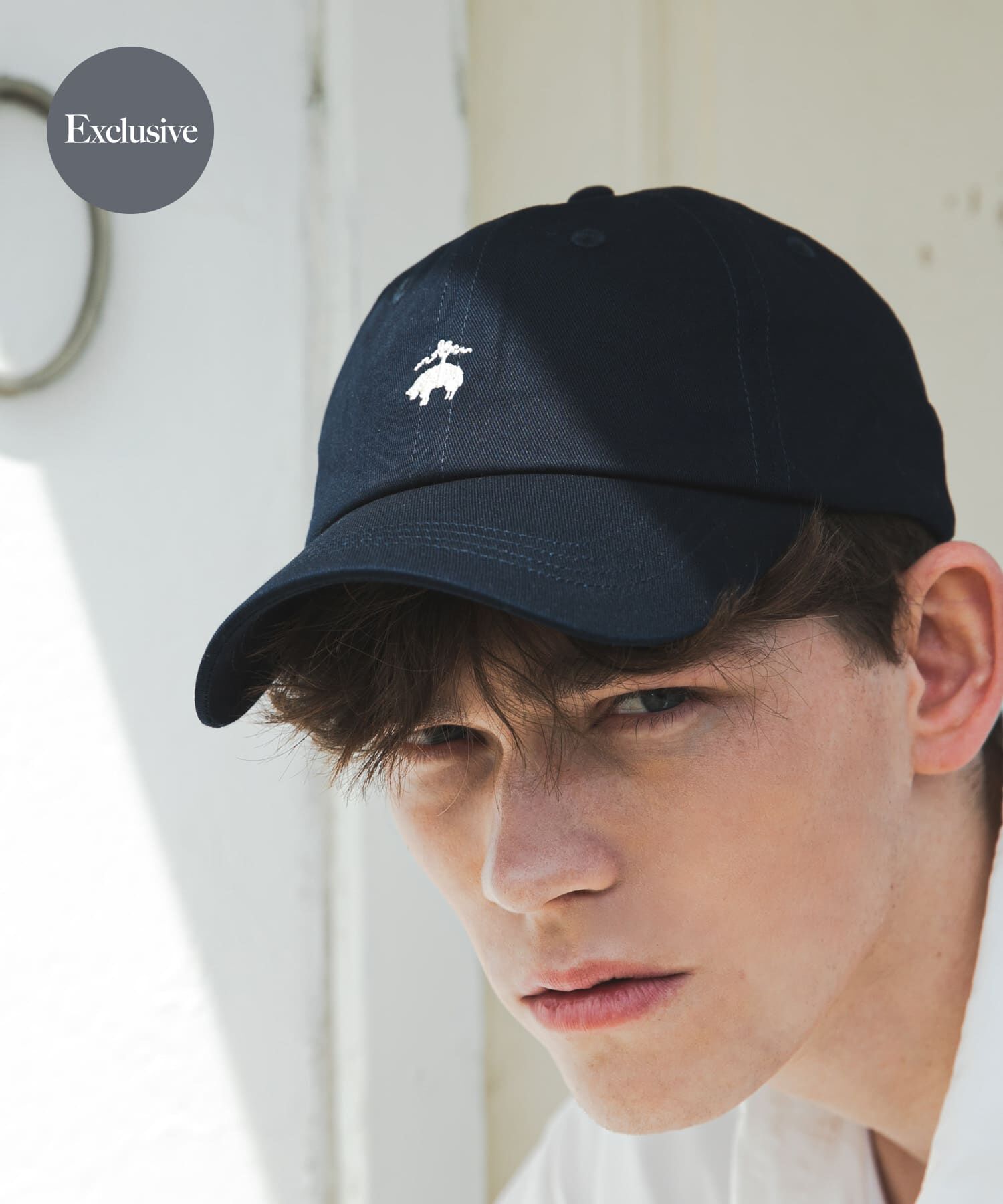 URBAN RESEARCH「『別注』BROOKS BROTHERS&times;UR　GF COTTON TWILL CAP」|キャップ・キャスケット|ネイビー