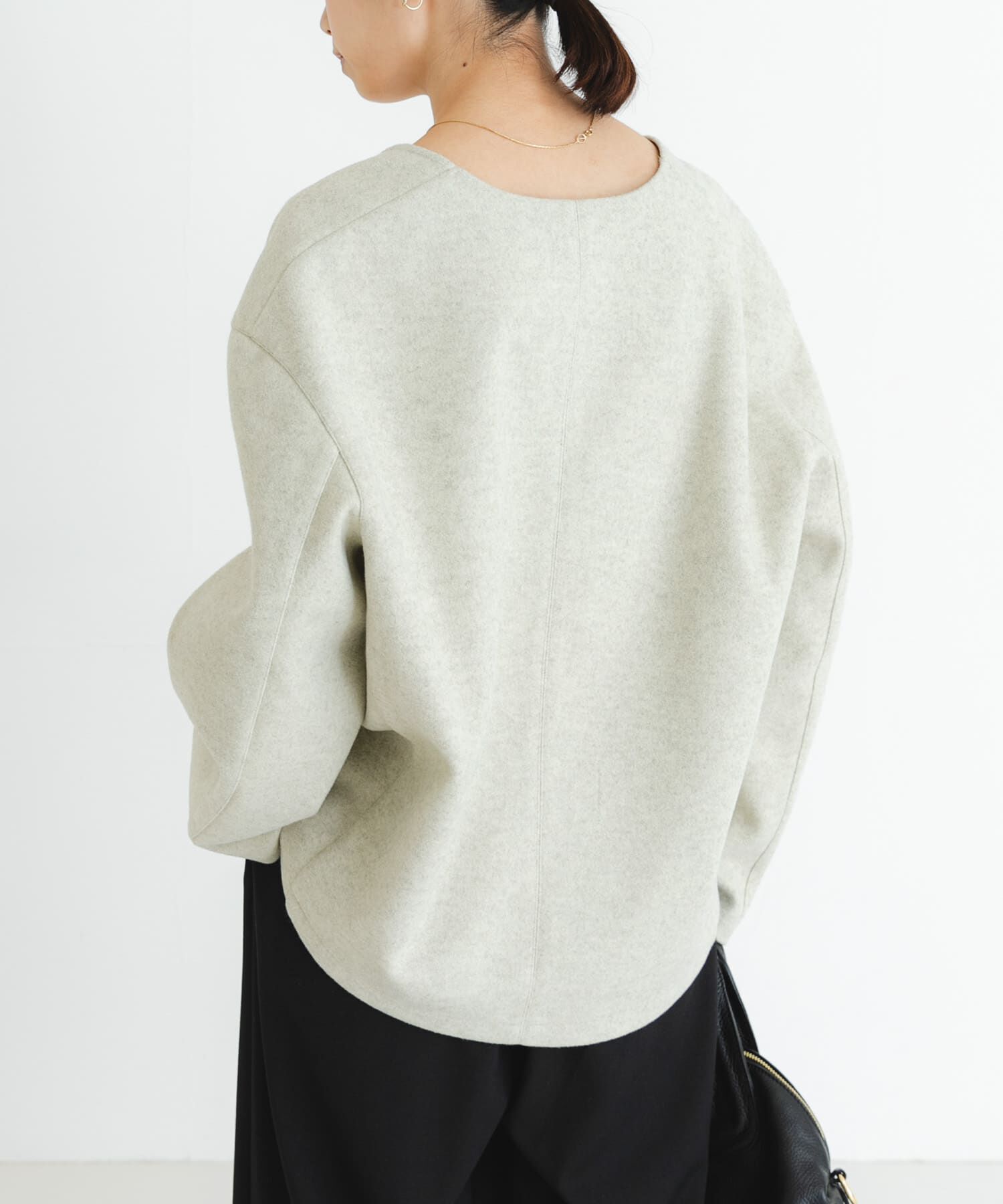 URBAN RESEARCH「ウールライクVネックトップス」|Tシャツ・カットソー|