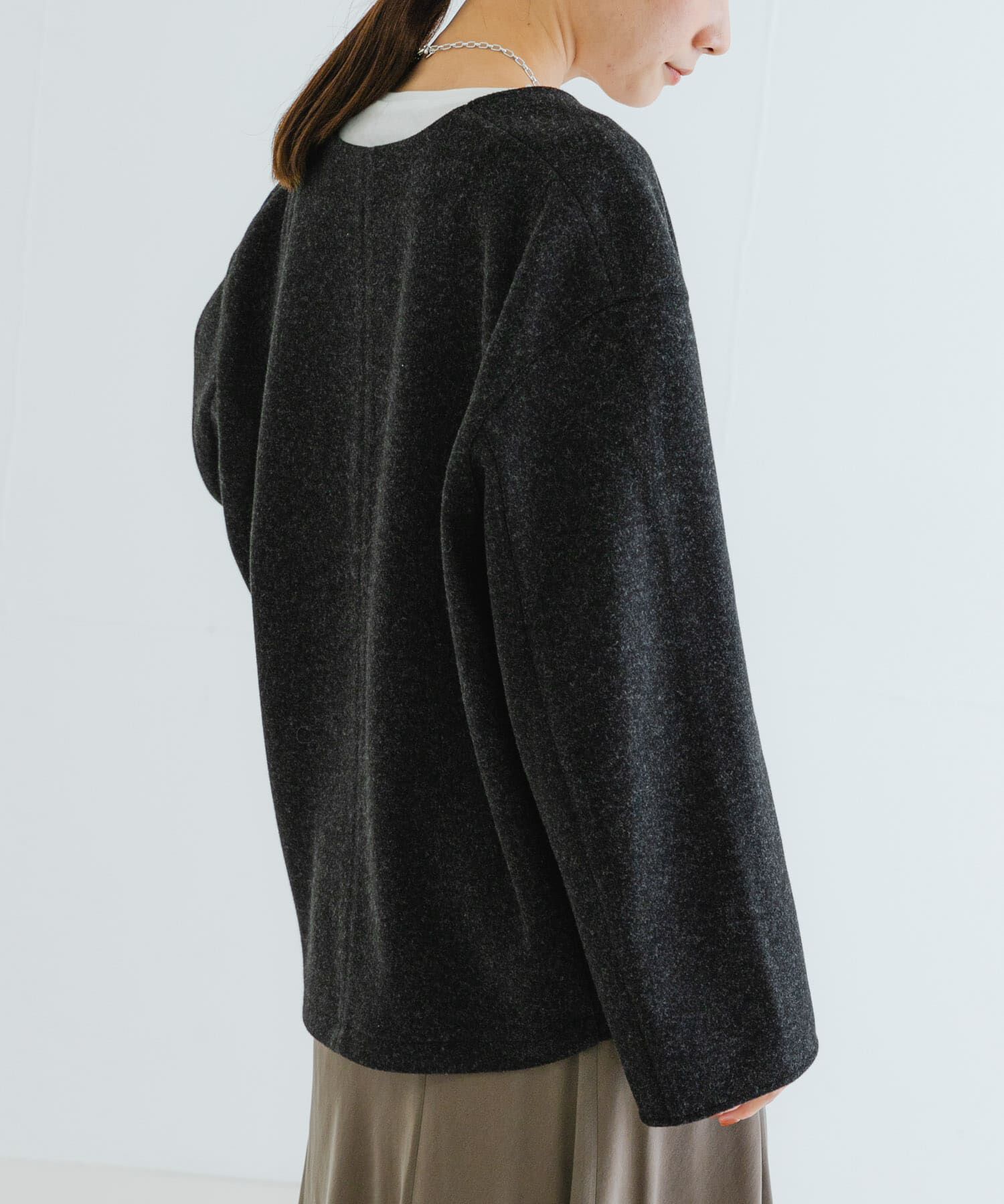 URBAN RESEARCH「ウールライクVネックトップス」|Tシャツ・カットソー|